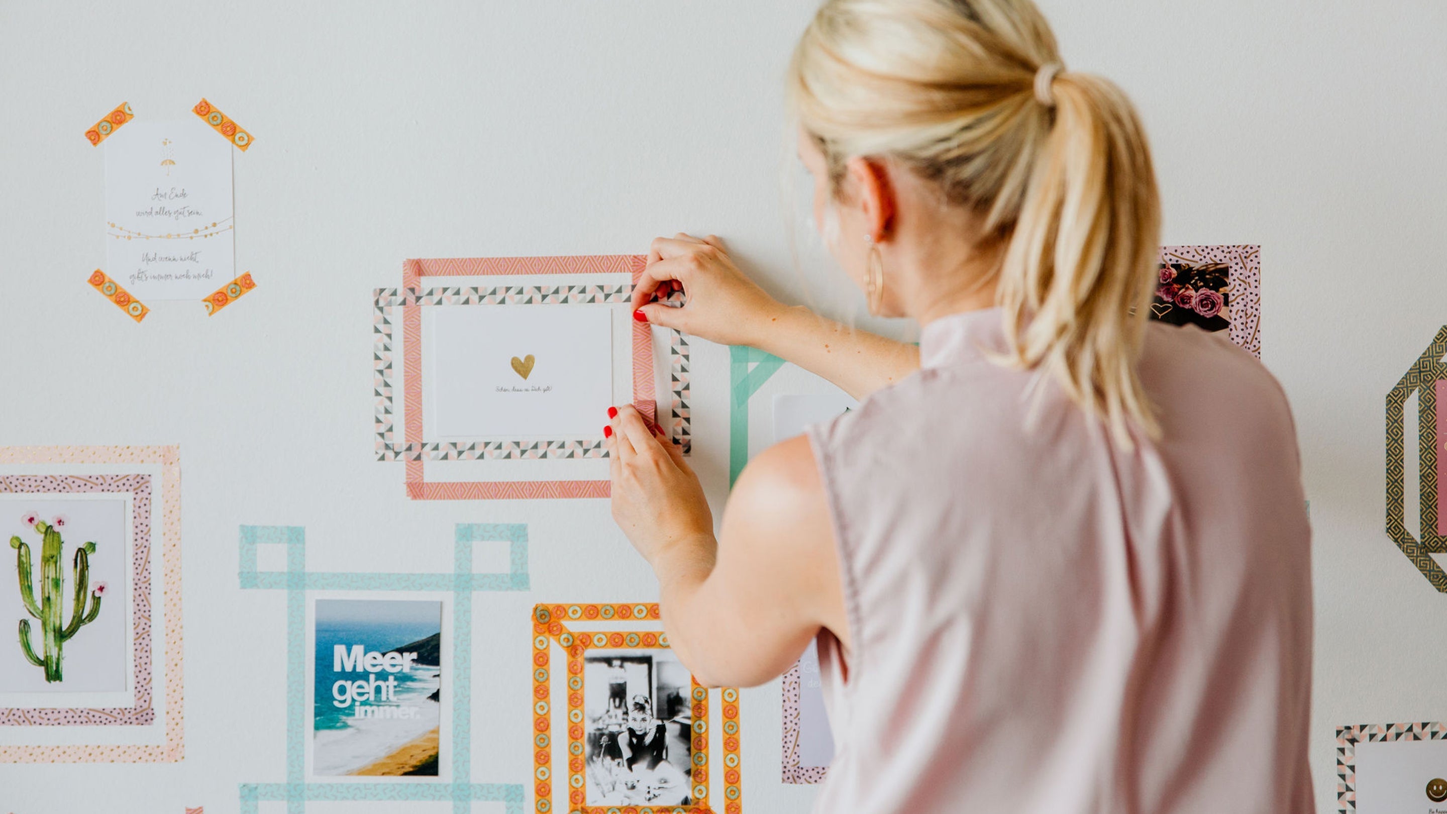 Bilder schön und richtig anordnen