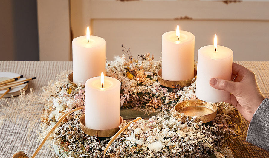 🎄 Adventskranz kaufen: modern & festlich