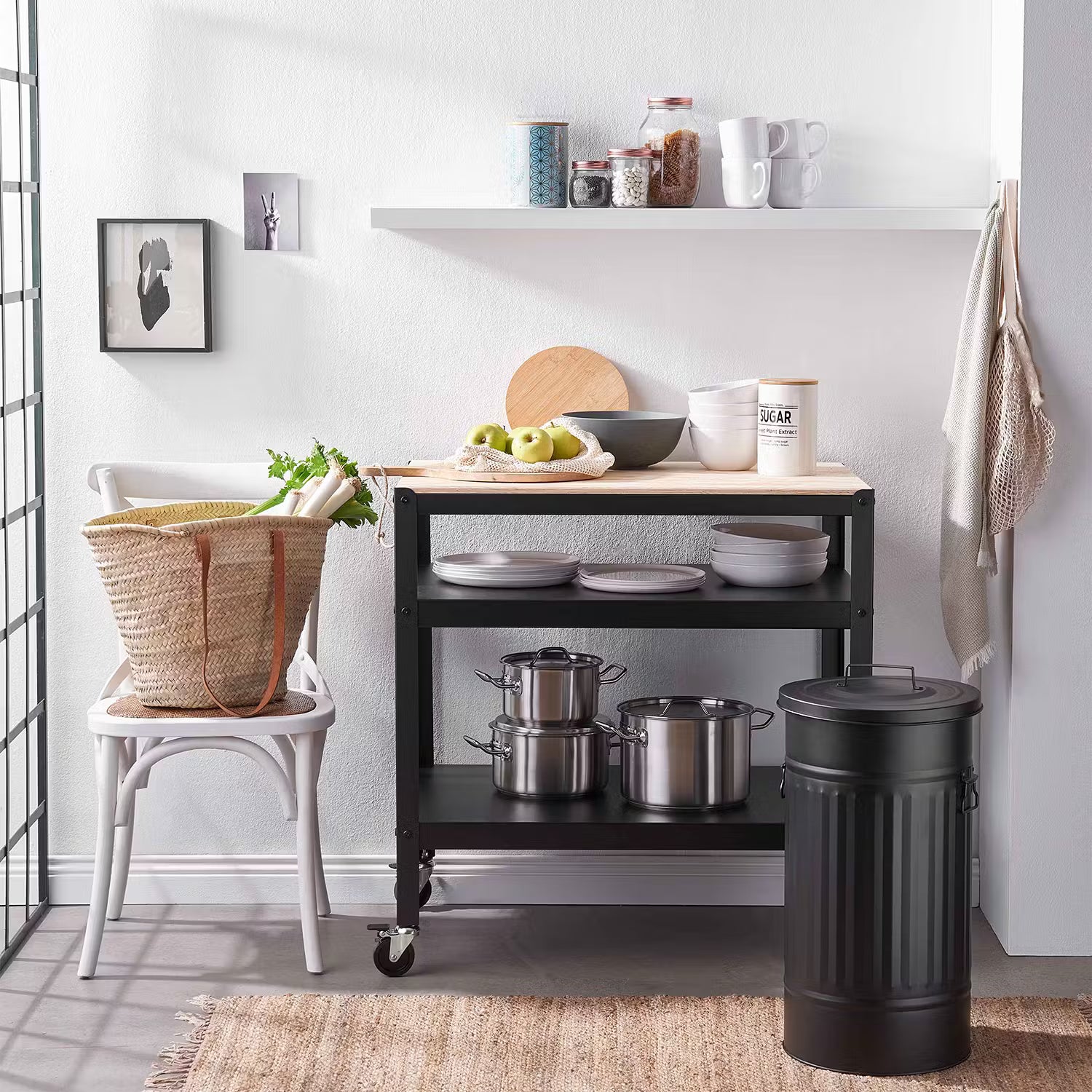 ZINC Mülltonne Oskar