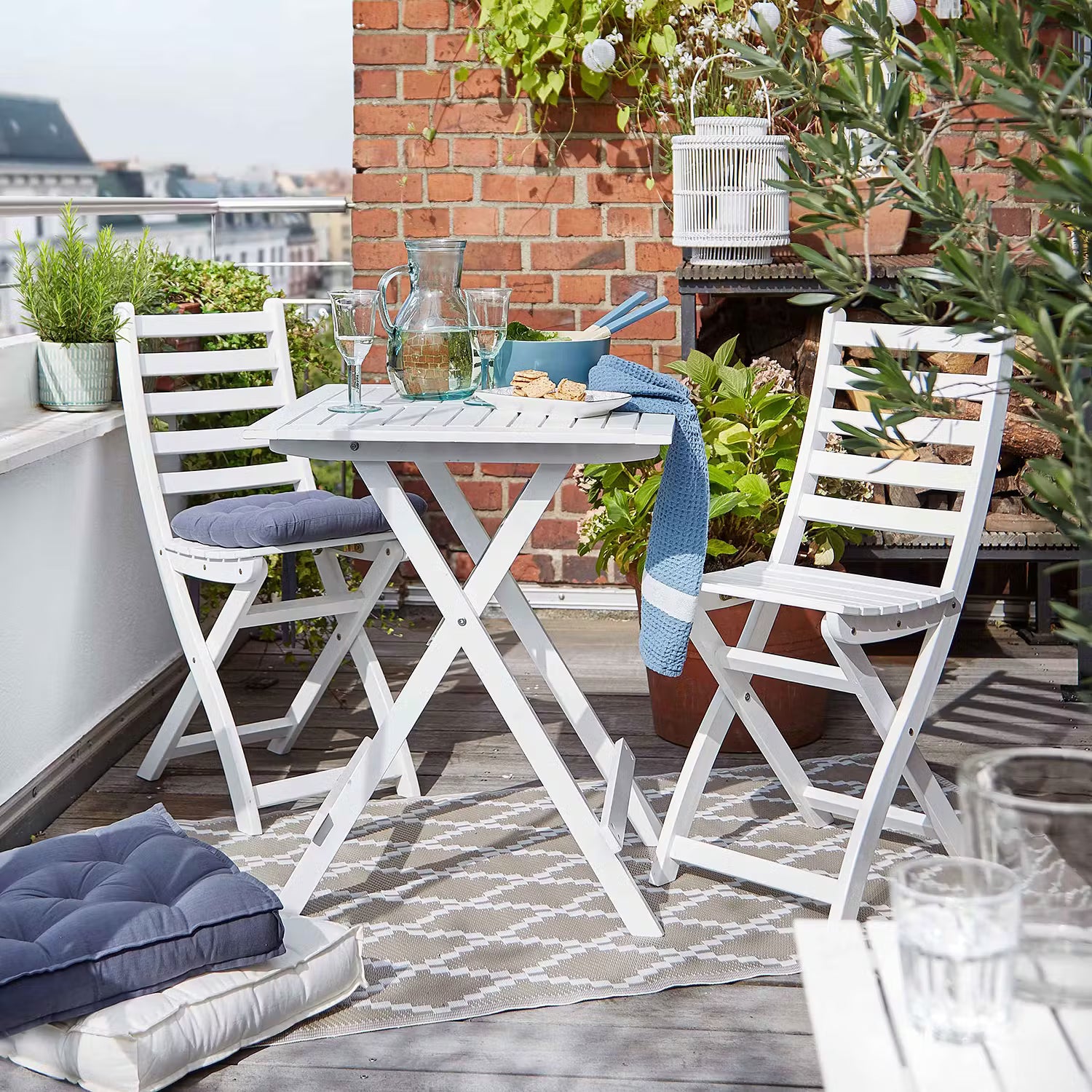 Outdoorteppich COLOUR CLASH Rauten II