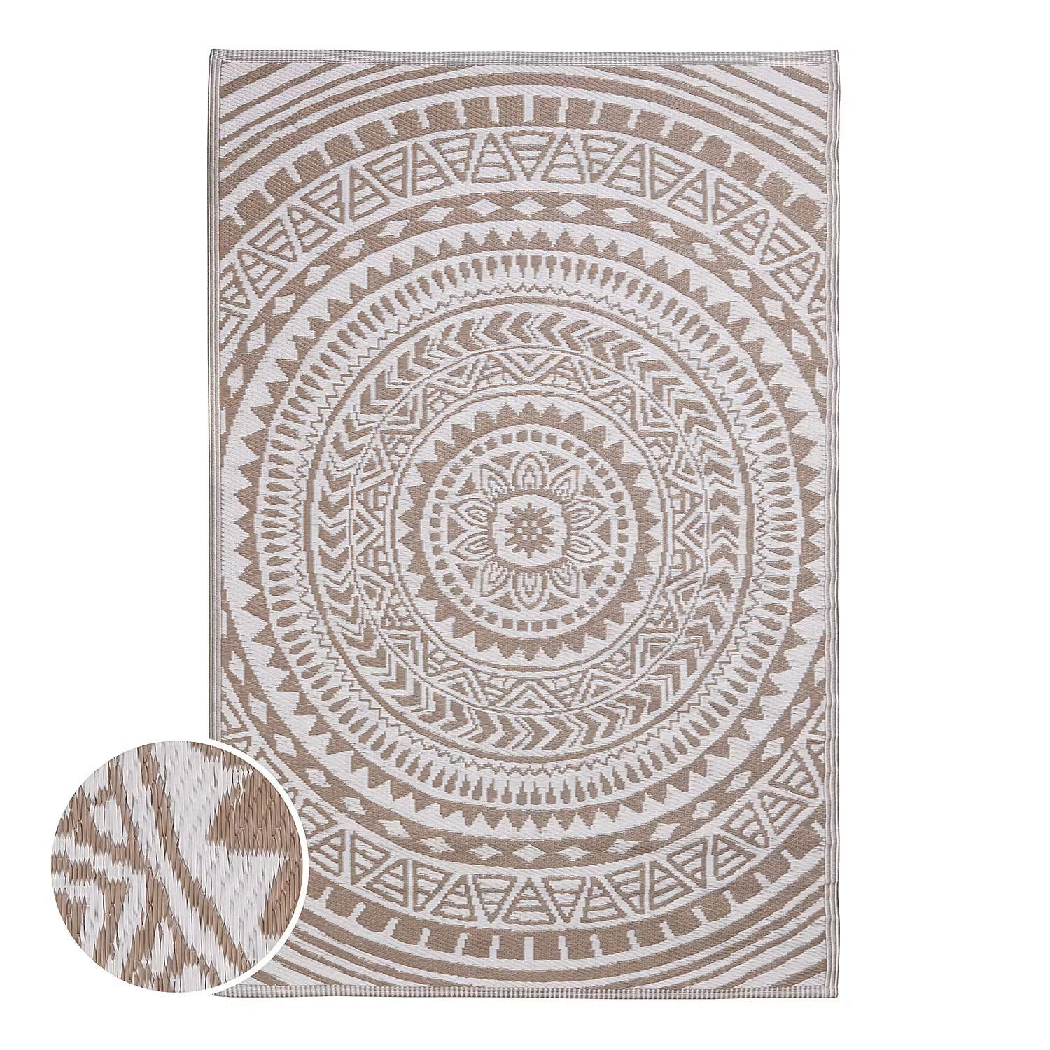 COLOUR CLASH In-/Outdoorteppich Circles