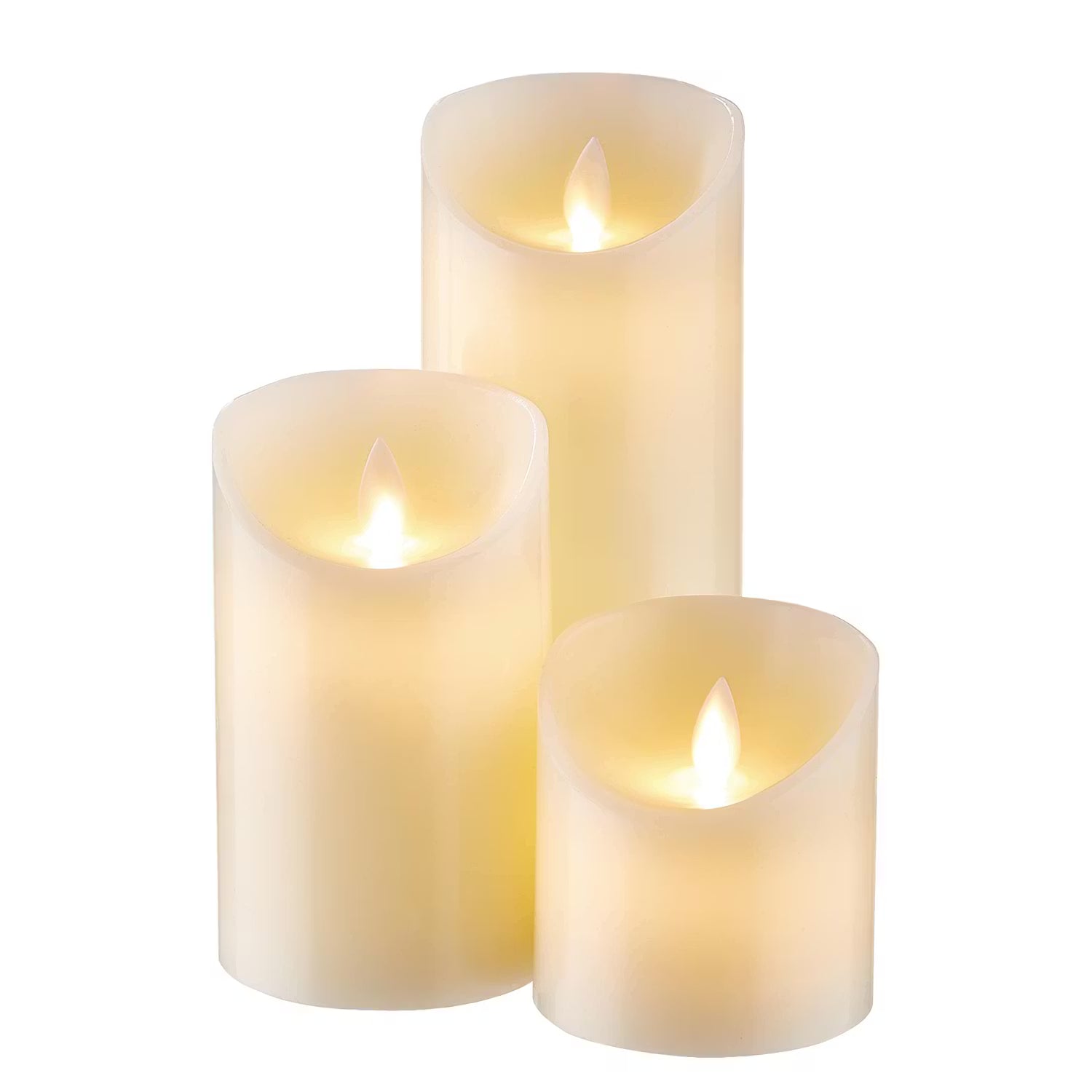 GLOWING FLAME LED Kerzen-Set 3-tlg. – BUTLERS