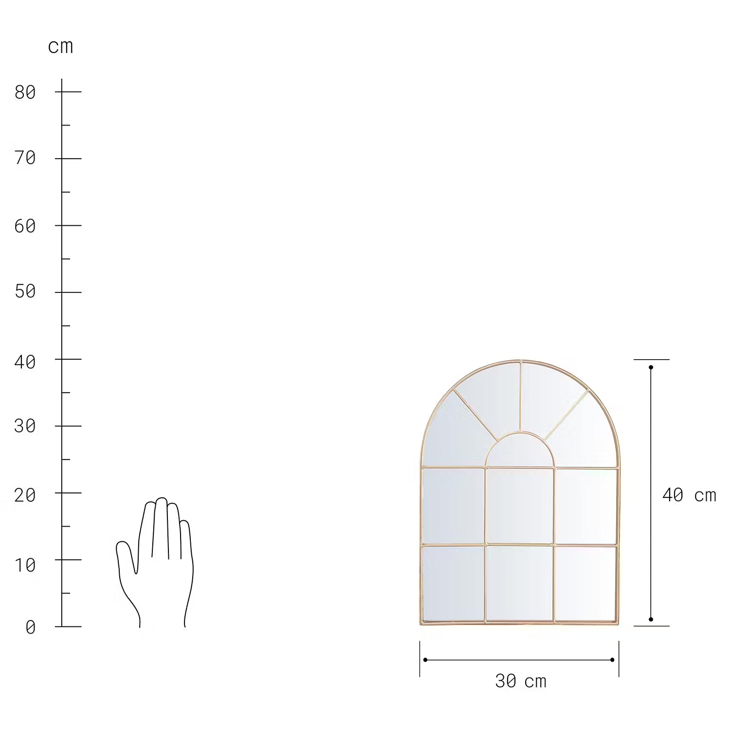 Fensterspiegel FINESTRA
