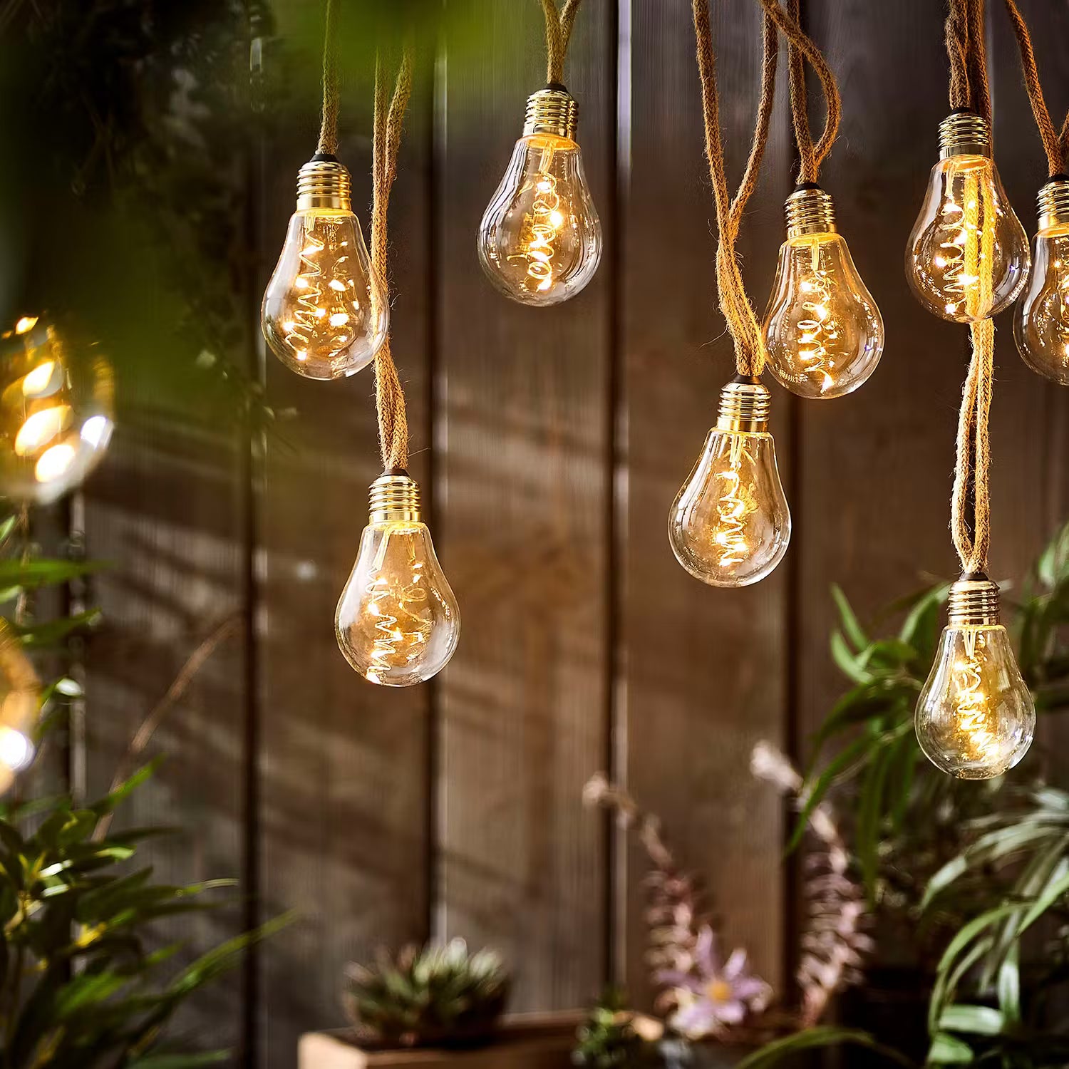 LED-Lichterkette BULB LIGHTS