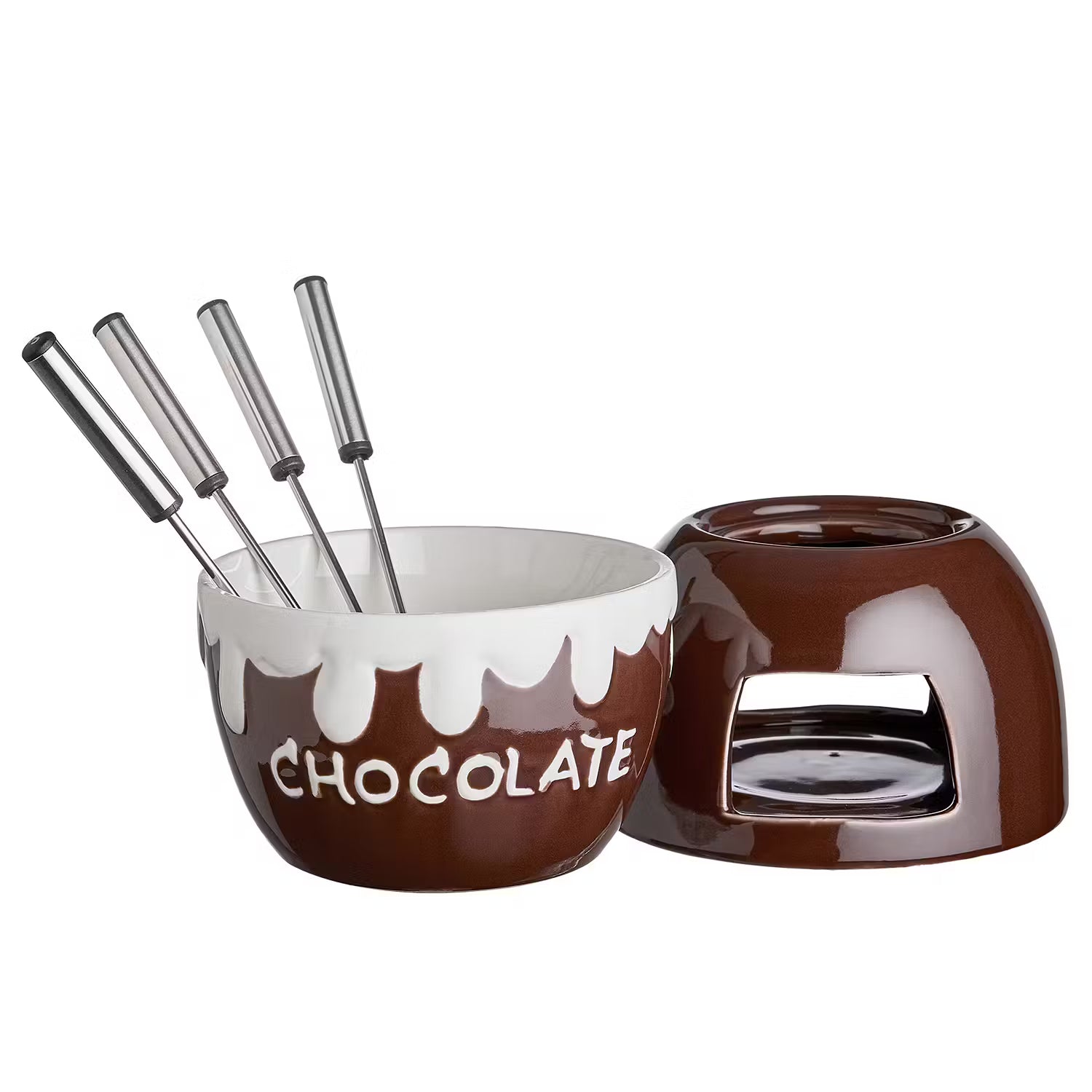 Fondue-Set CHOCOLATE LOVE 6-tlg.
