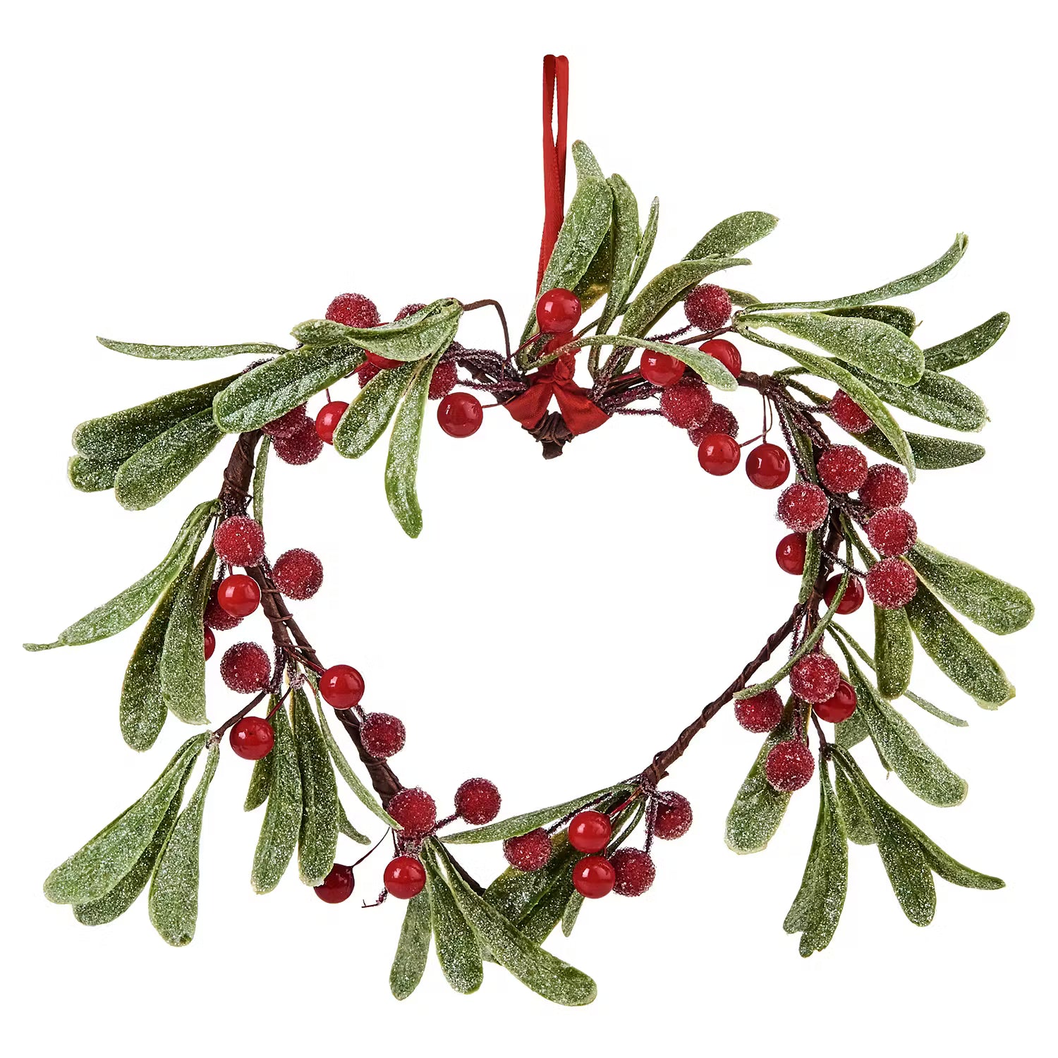 Baumhänger X-MAS Herz mit Beeren