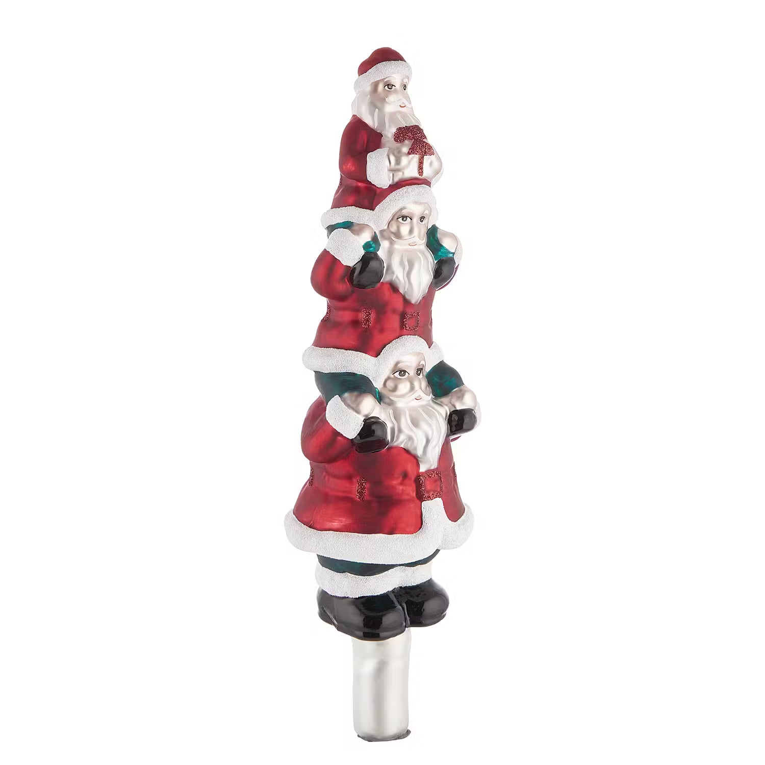 Baumspitze X-MAS Weihnachtsmänner