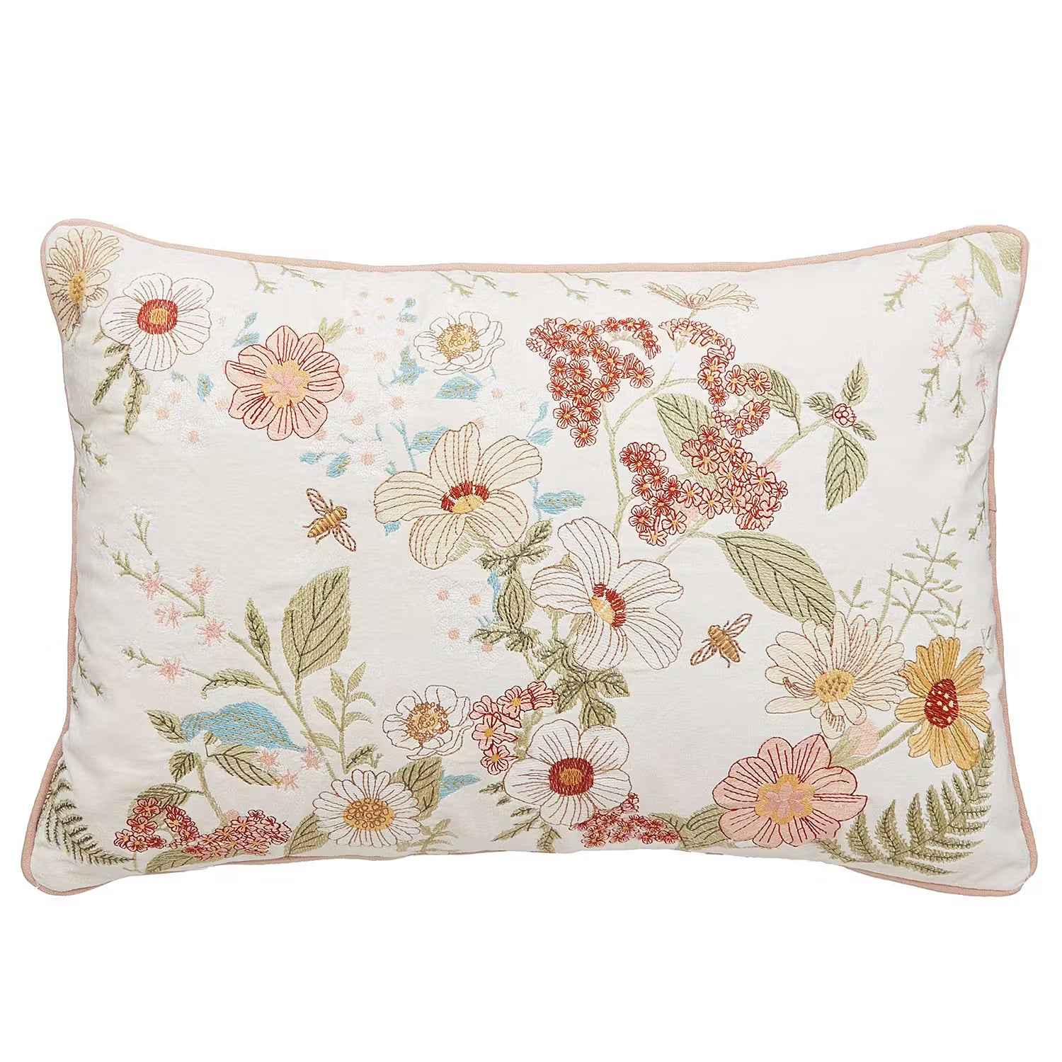 Kissen COTTON VELVET Blumen