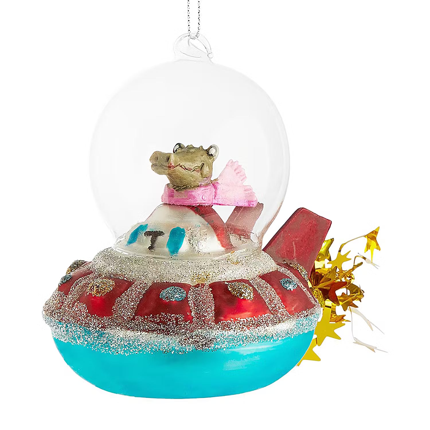 Baumanhänger HANG ON Krokodil Raumschiff