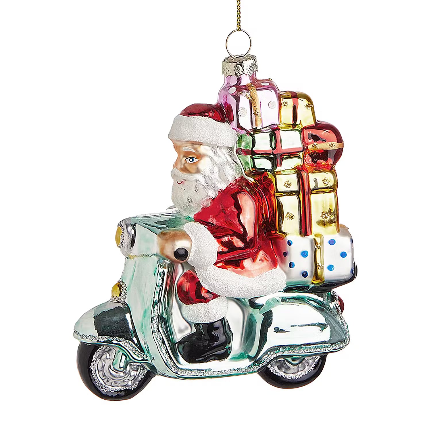 Baumanhänger HANG ON Santa auf Roller