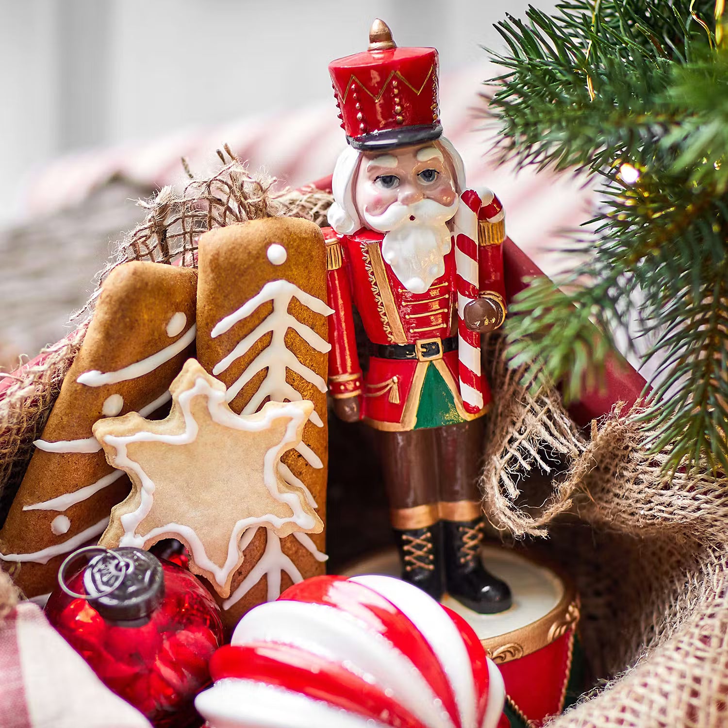 Deko-Spieluhr X-MAS Nussknacker