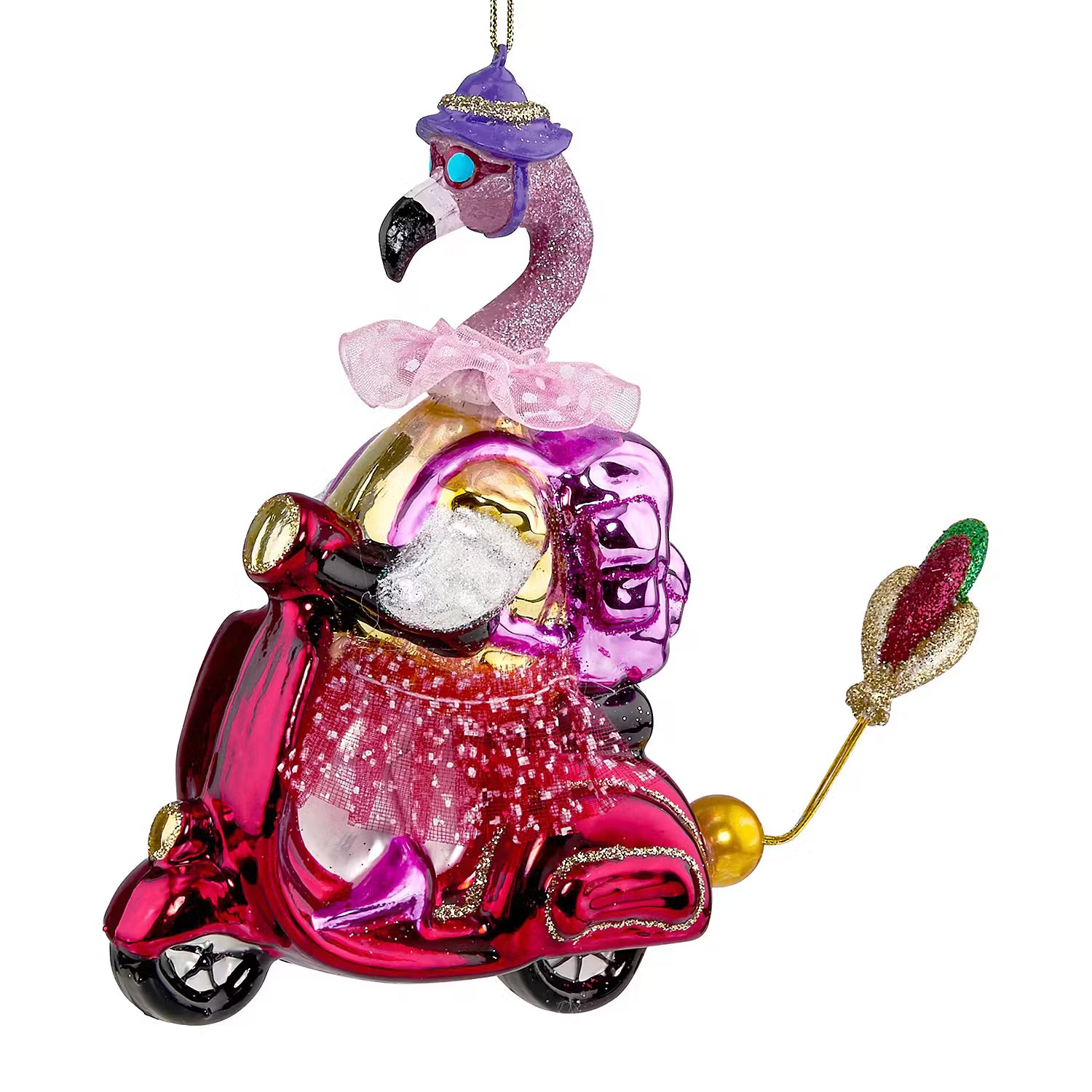 Baumanhänger HANG ON Crazy Flamingo