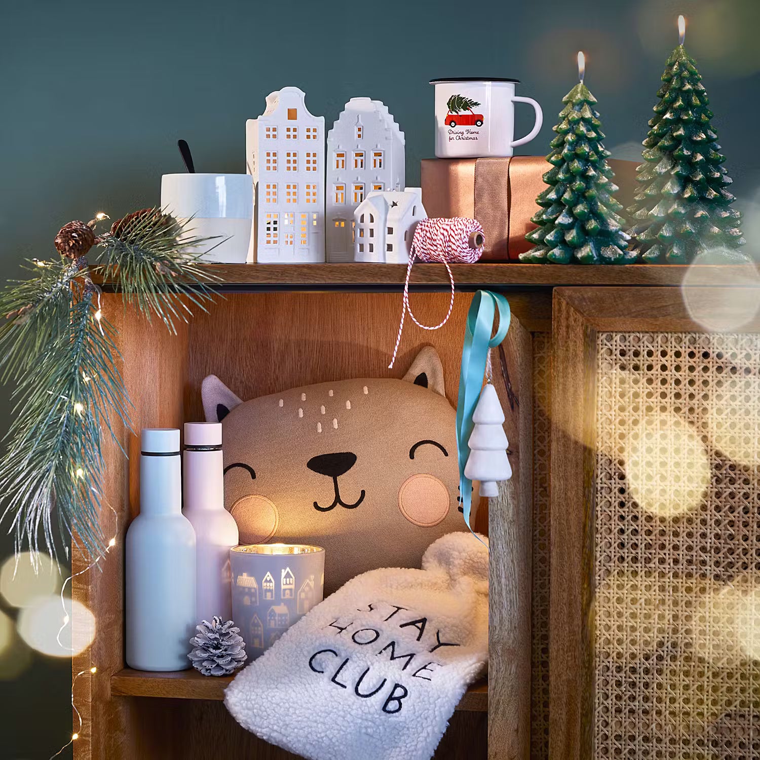 Kerze X-MAS Tannenbaum