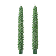 Stabkerze X-MAS Tannenbaum Glitter