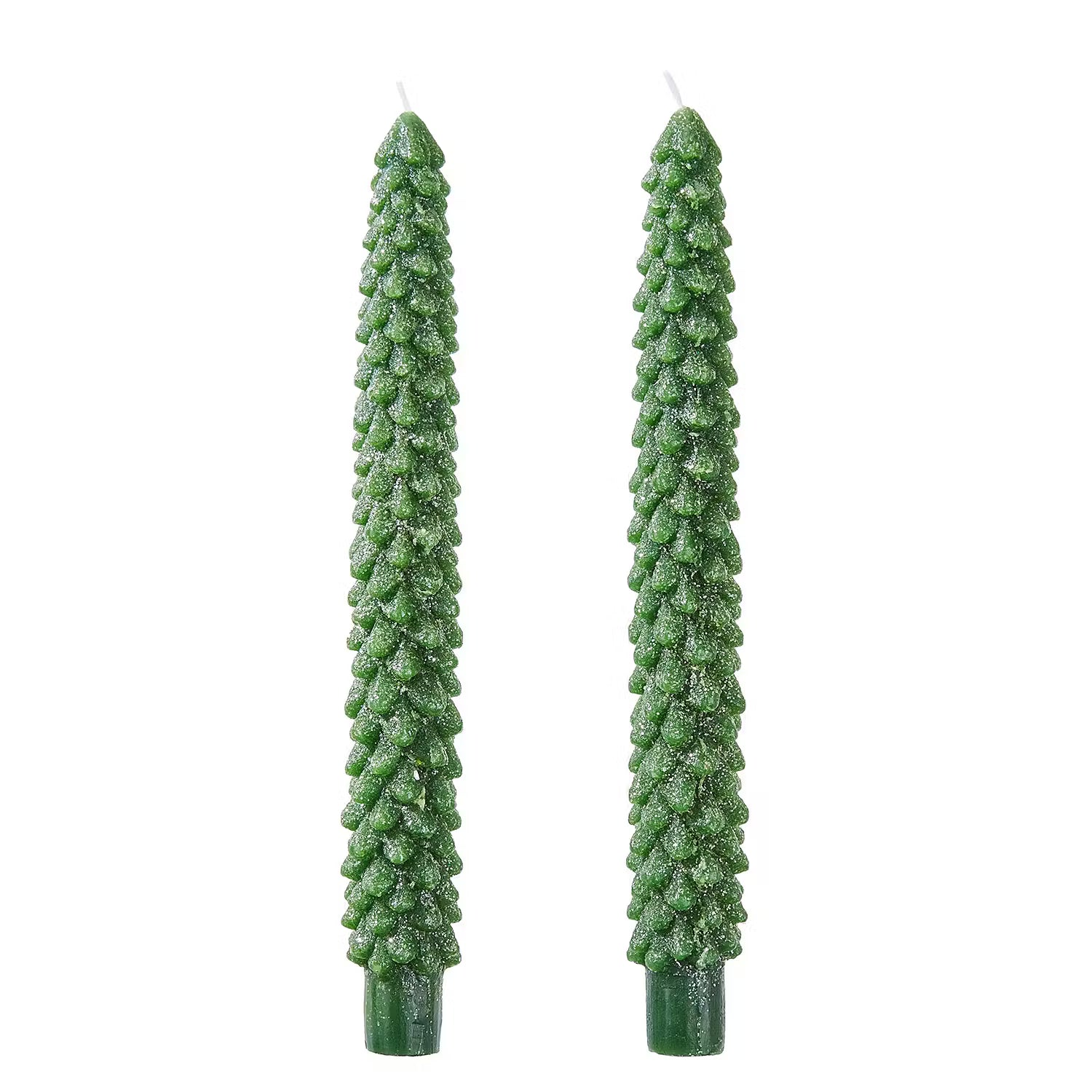 Stabkerze X-MAS Tannenbaum Glitter