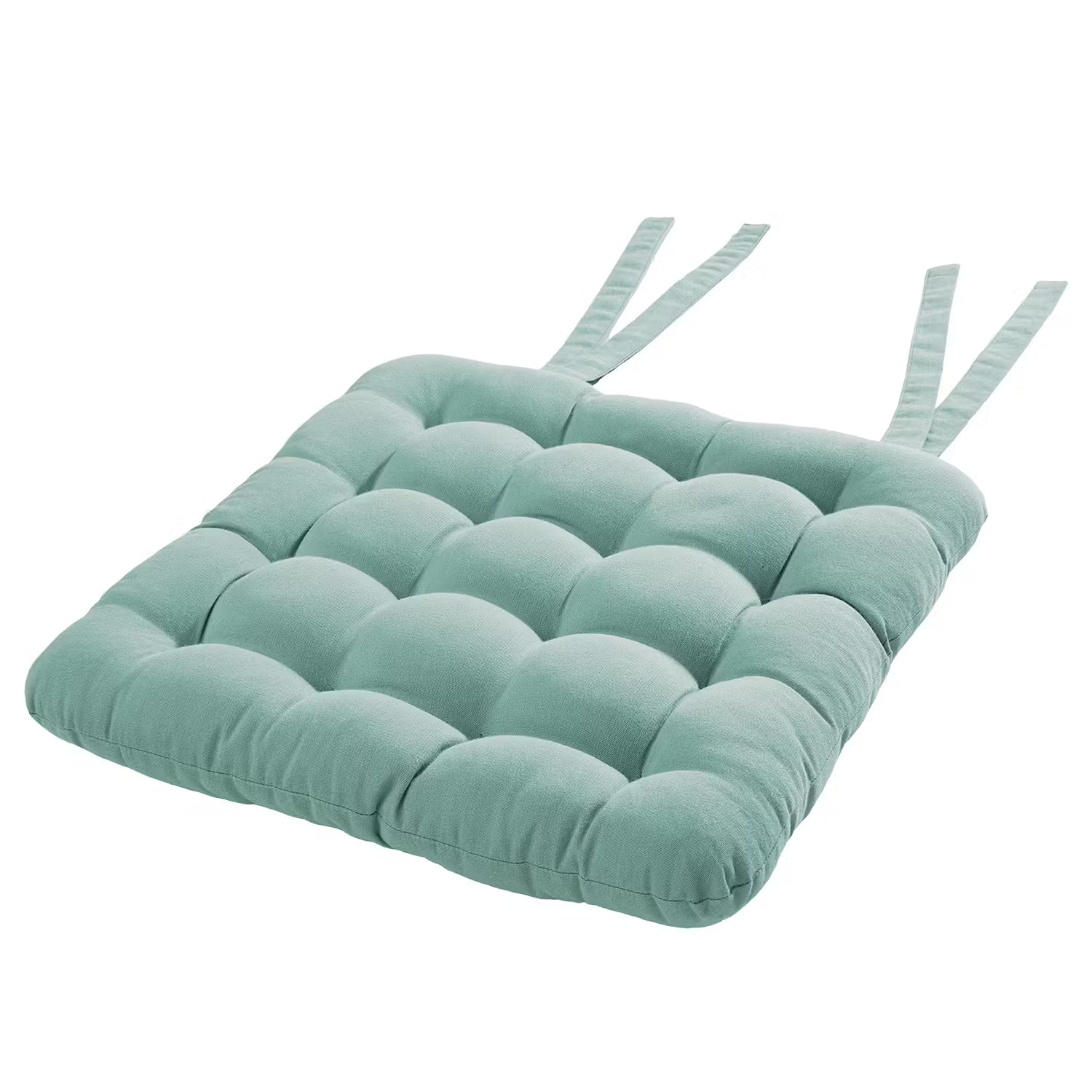 SOLID Stuhlkissen mit Bändern