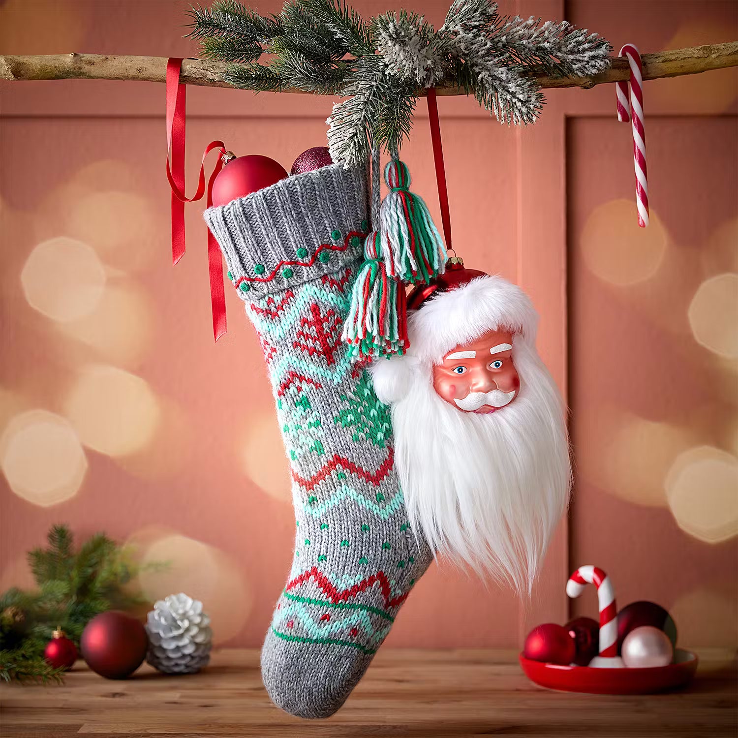 Weihnachtsstrumpf X-MAS Norweger