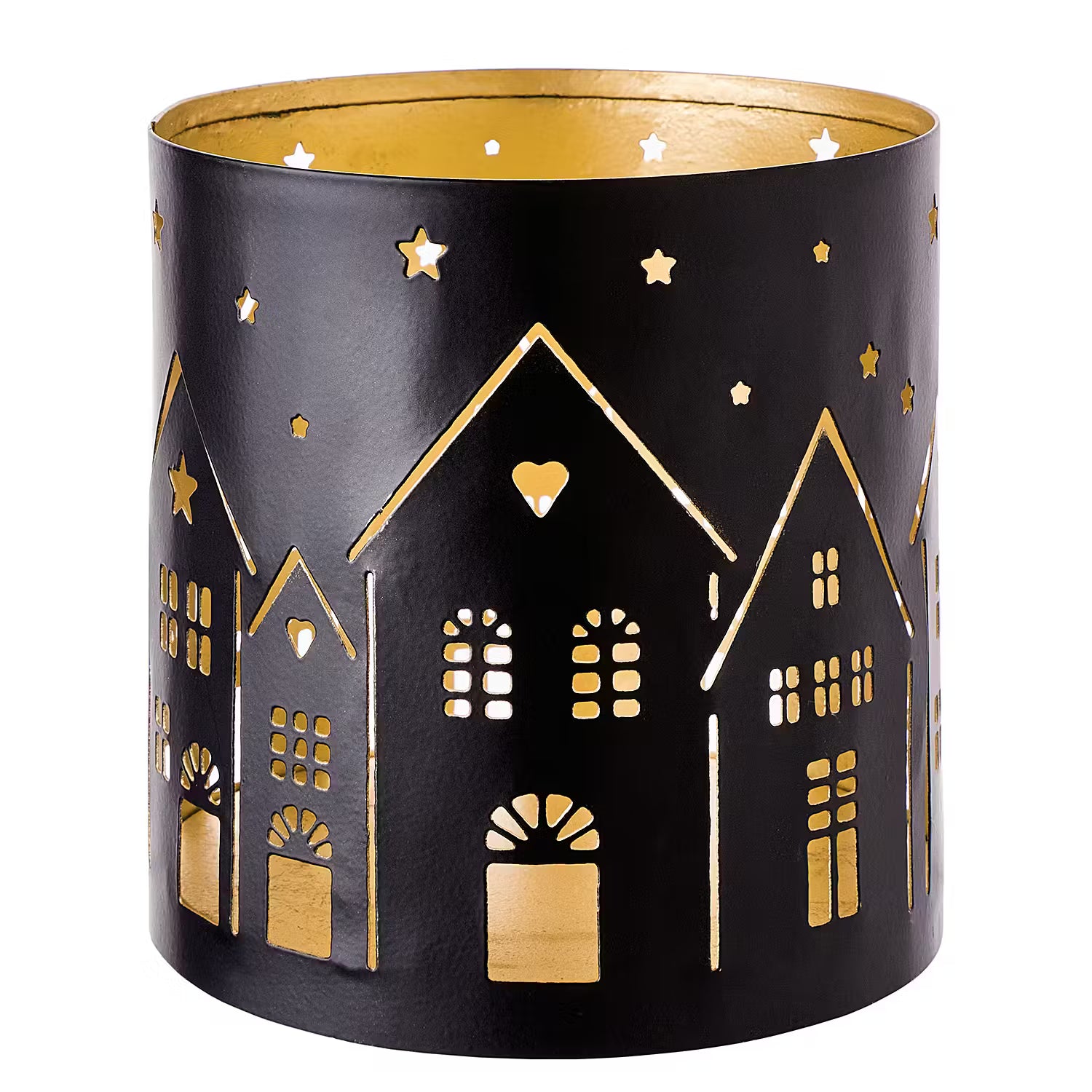 LUMINOUS Windlicht Häuser