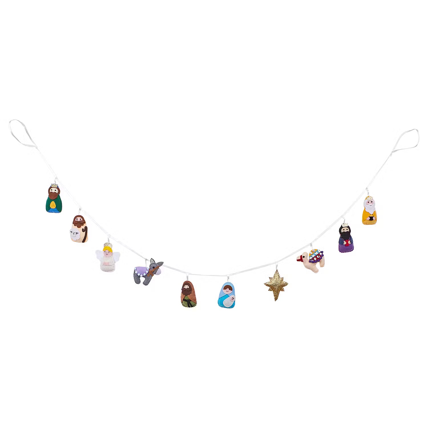 Girlande X-MAS Krippe