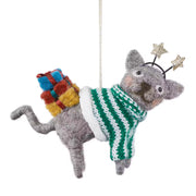 Baumanhänger HANG ON Katze mit Geschenk