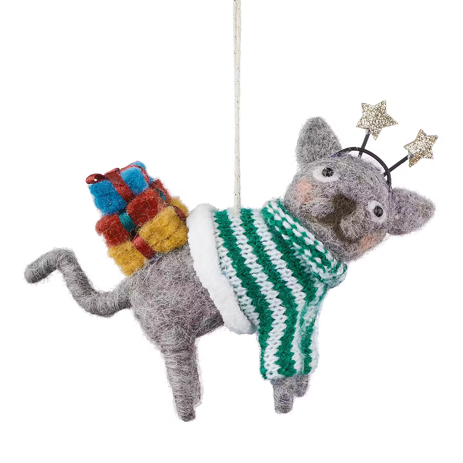 Baumanhänger HANG ON Katze mit Geschenk