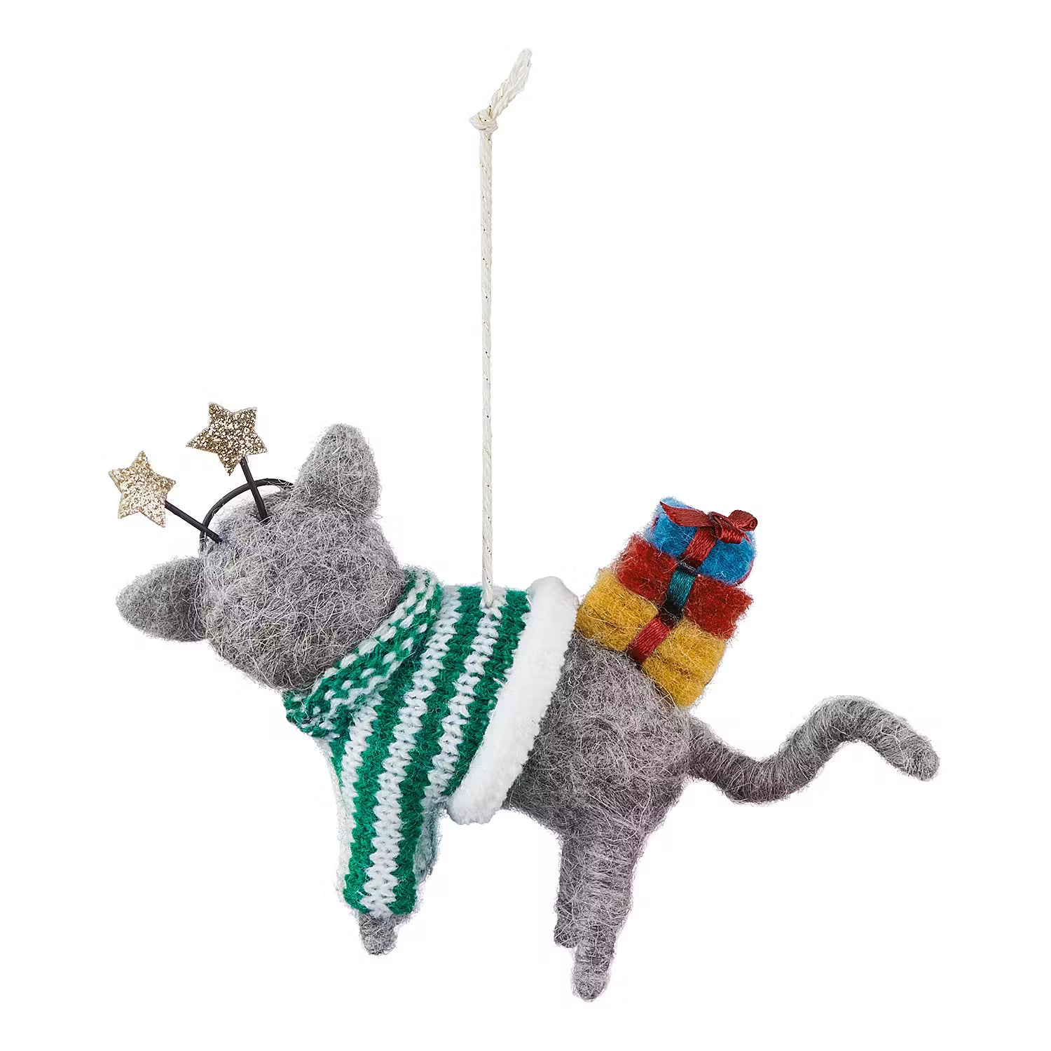 Baumanhänger HANG ON Katze mit Geschenk