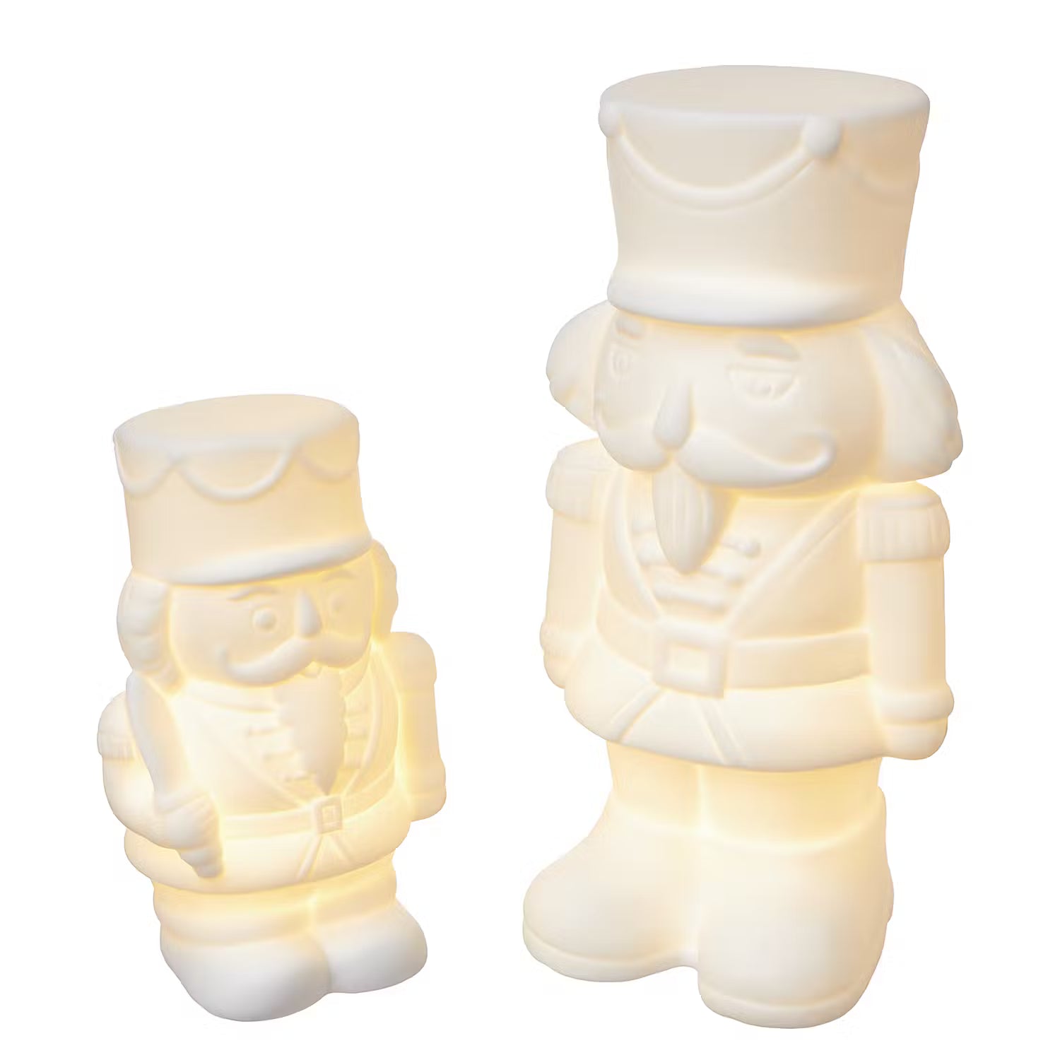 LED Nussknacker WHITE CHRISTMAS