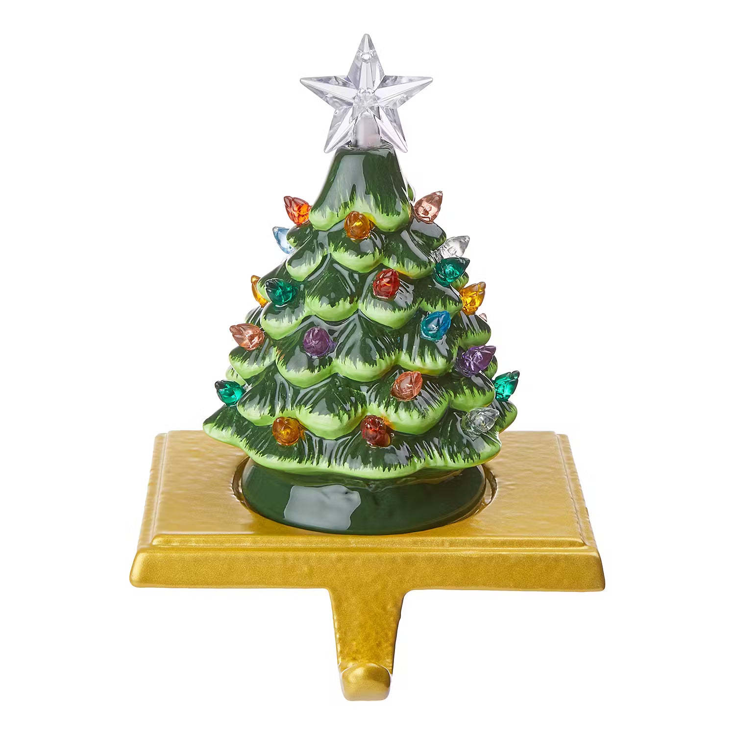 LED Deko-Tanne X-Mas mit Haken