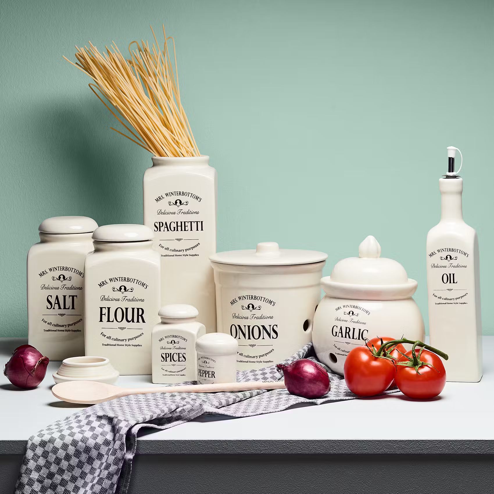 Spaghettidose MRS. WINTERBOTTOM'S