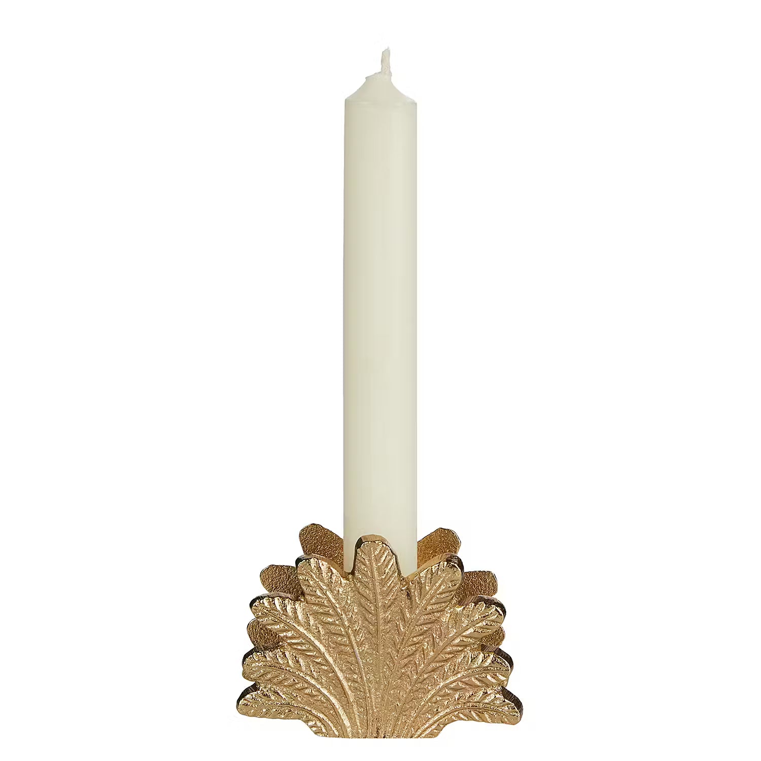 Kerzenhalter GOLDEN NATURE Palmkrone