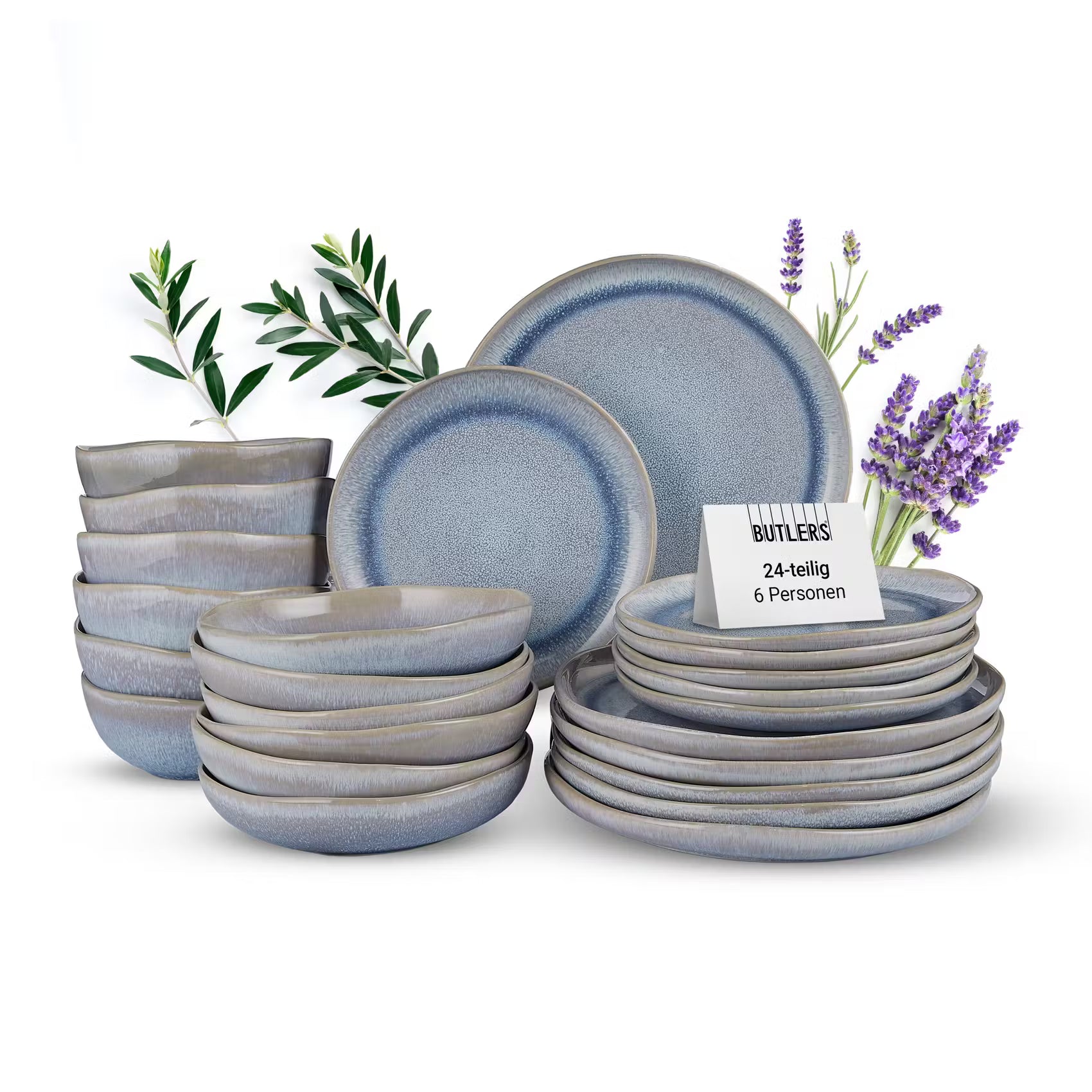 Geschirr-Set HILDA 24-tlg.