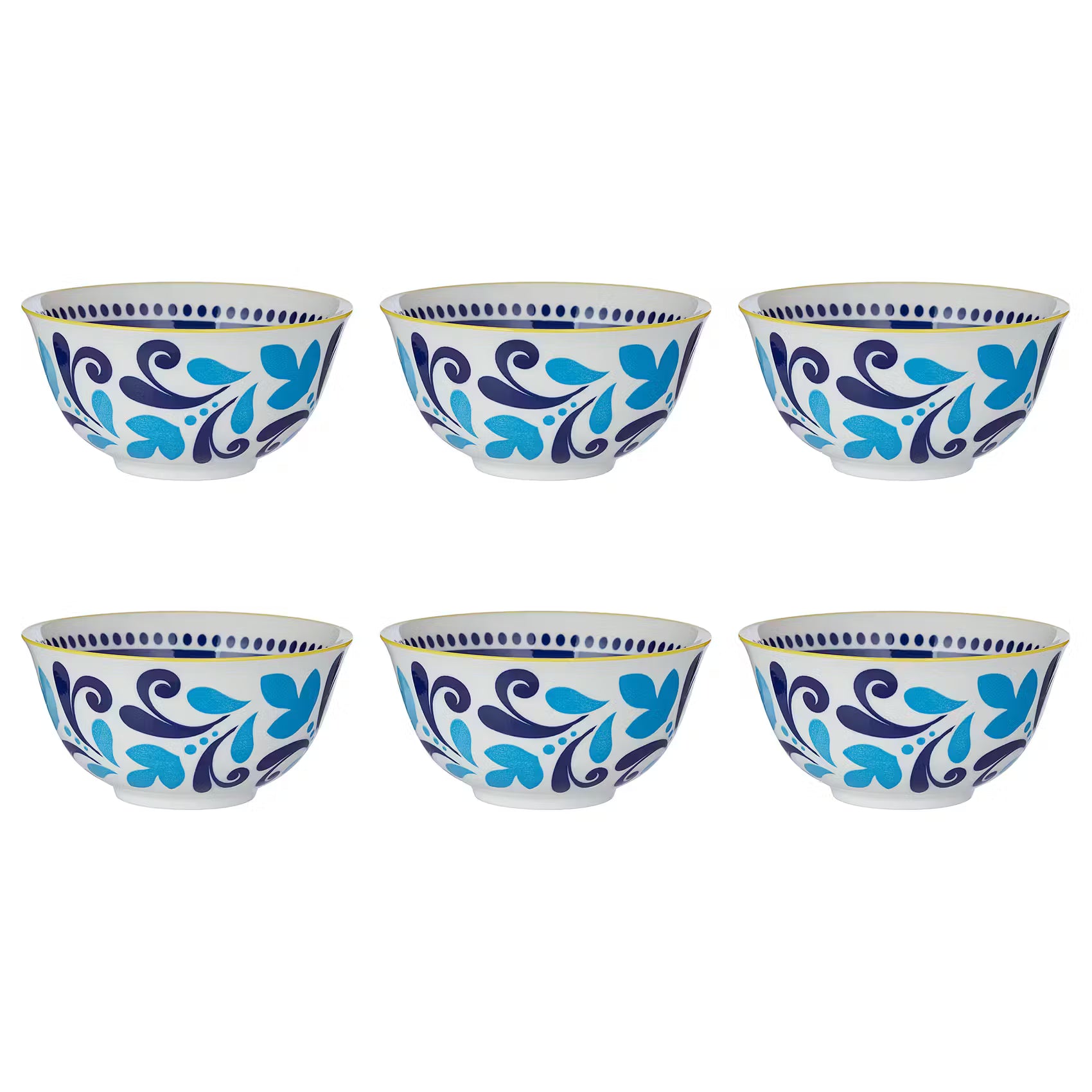 Schale ORNAMENTS 6er-Set
