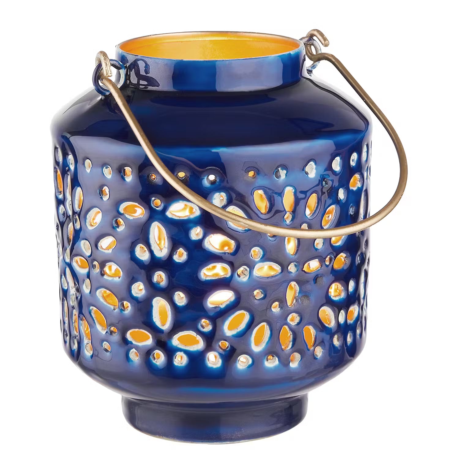 Laterne BLUE MAROCCO 4er-Set