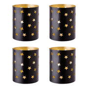 Windlicht LUMINOUS Sterne 4er-Set