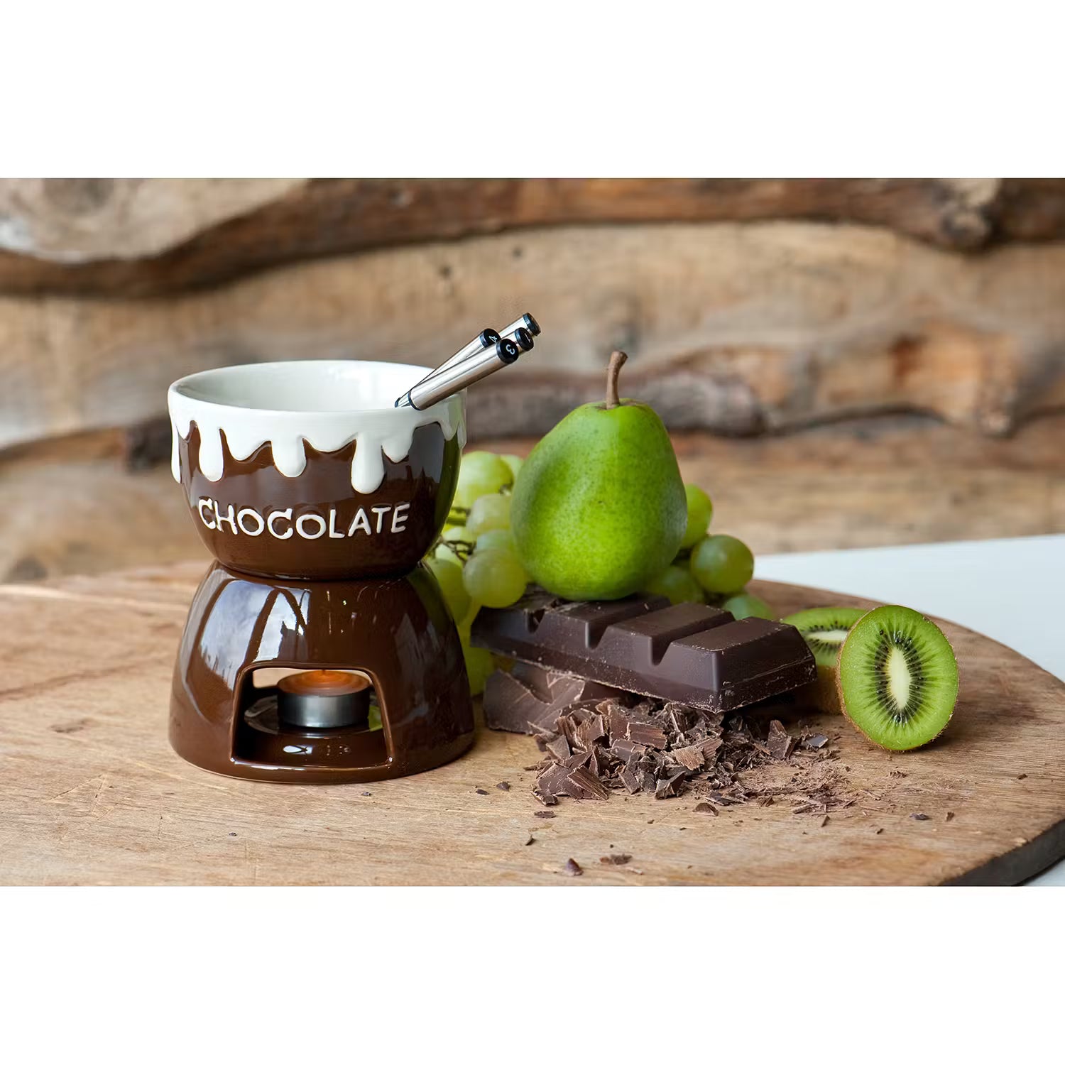 Schokofondue CHOCOLATE LOVE 12er-Set