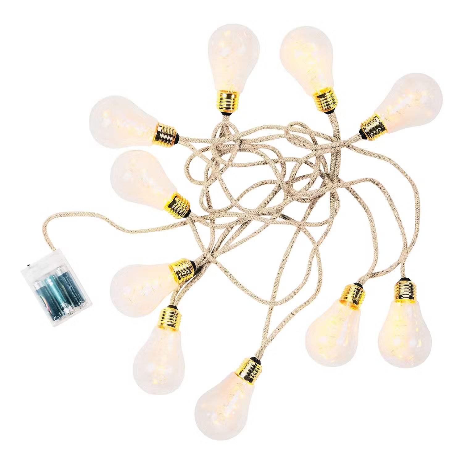 Glühbirnenkette BULB LIGHTS 6er-Set