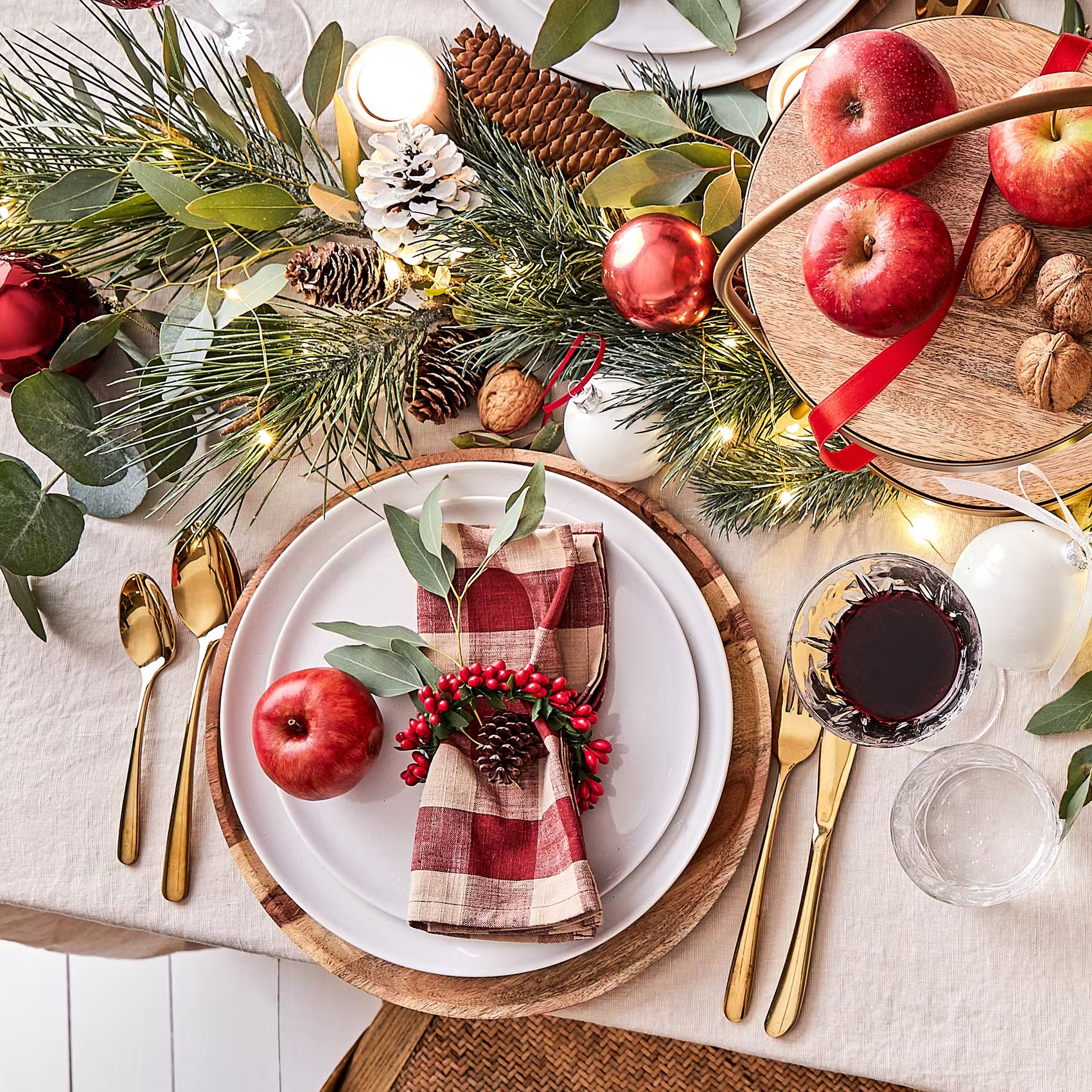 Serviette MODERN COTTAGE 6er-Set