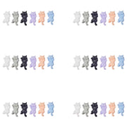 Glasmarker MY DRINK Katzen 4er-Set