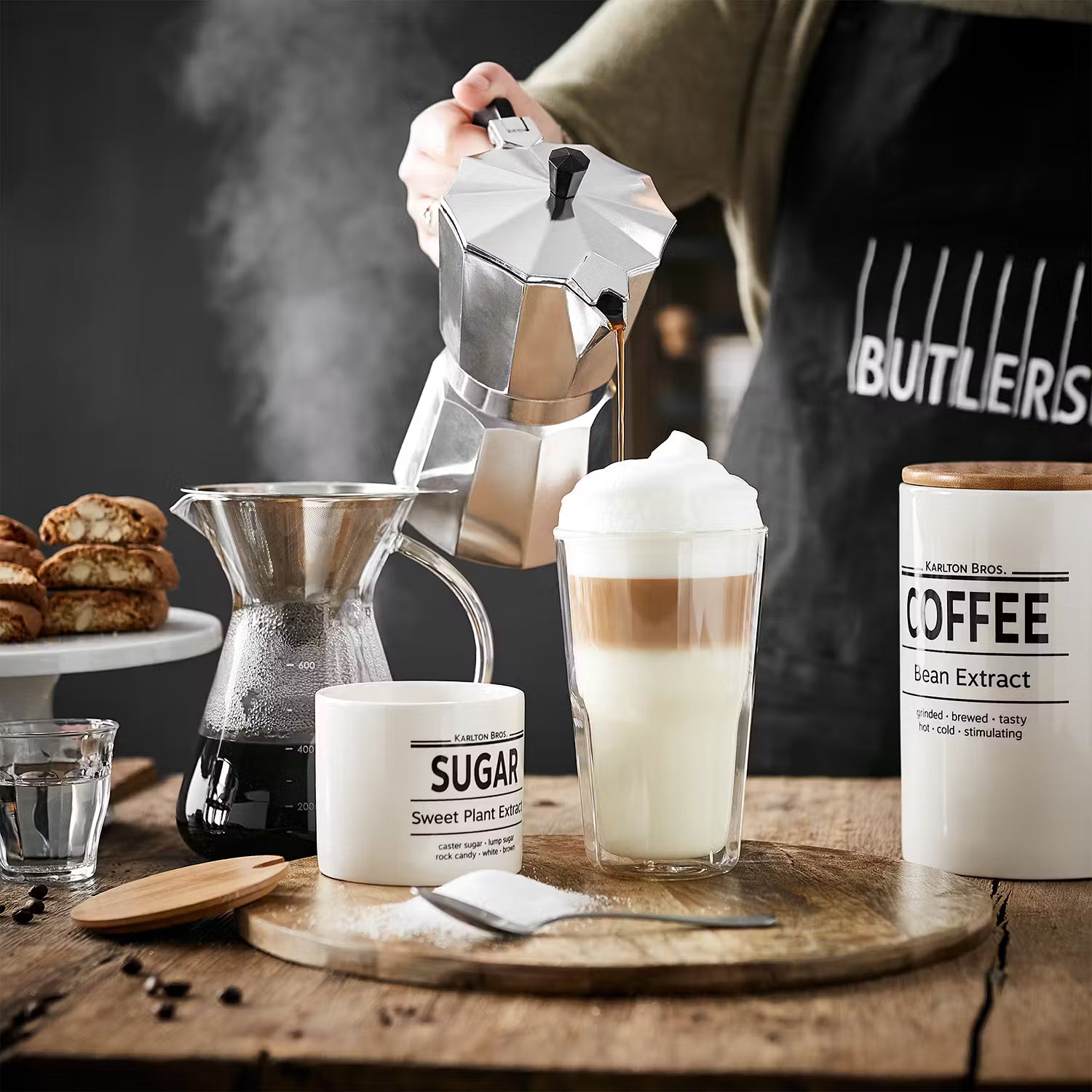 Kaffeebereiter ESPERTO 6 Tassen 6er-Set