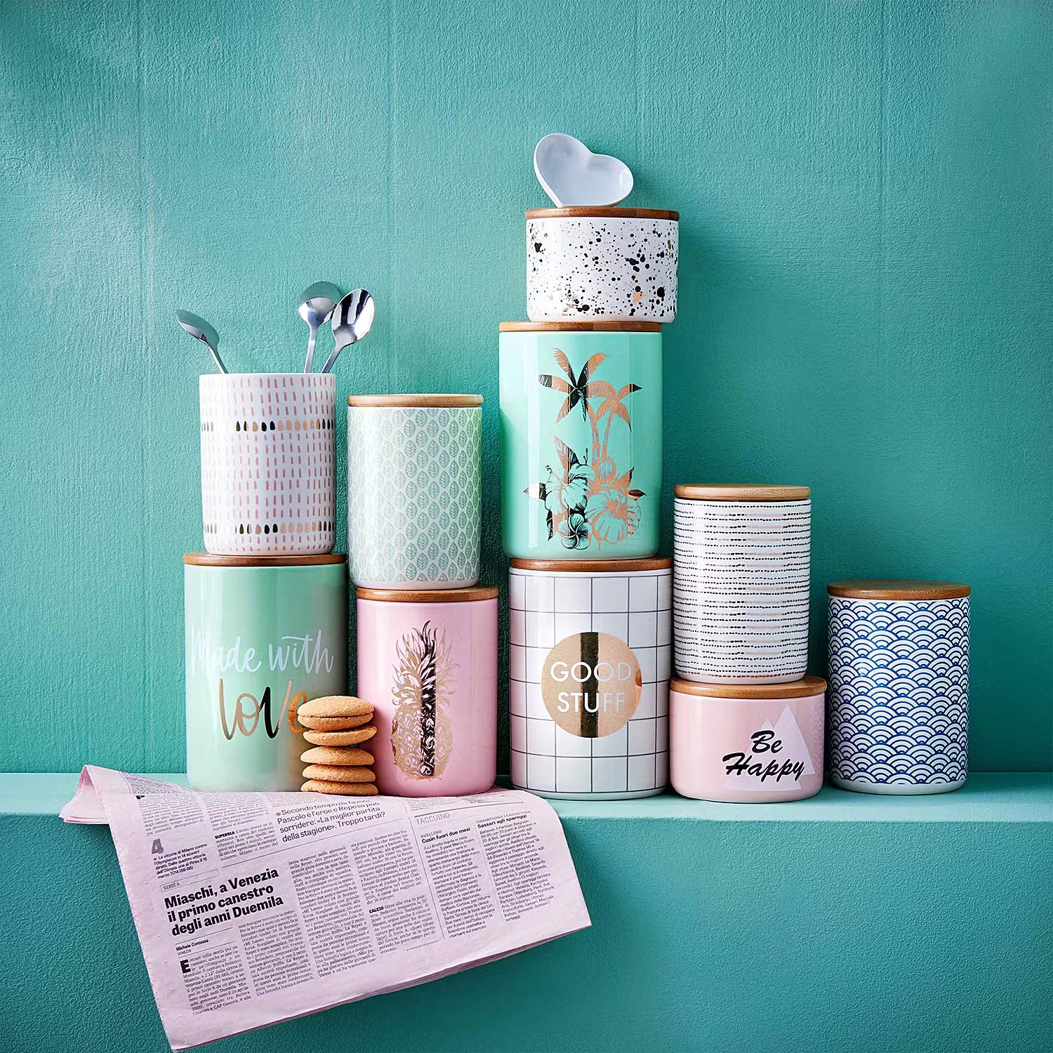 Aufbewahrungsdose QUEEN IT 4er-Set