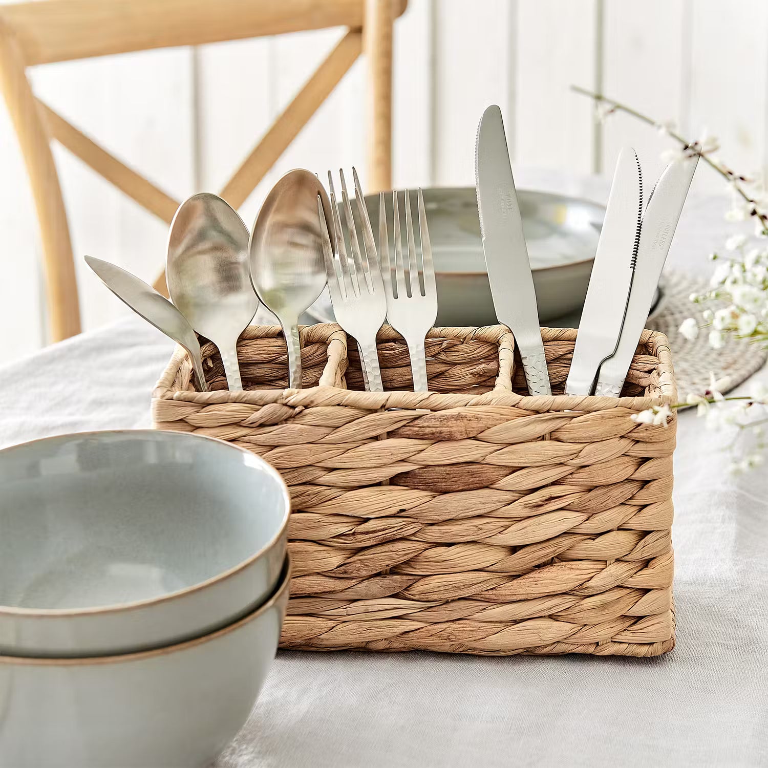 Besteckkorb RUSH ROPE 4er-Set