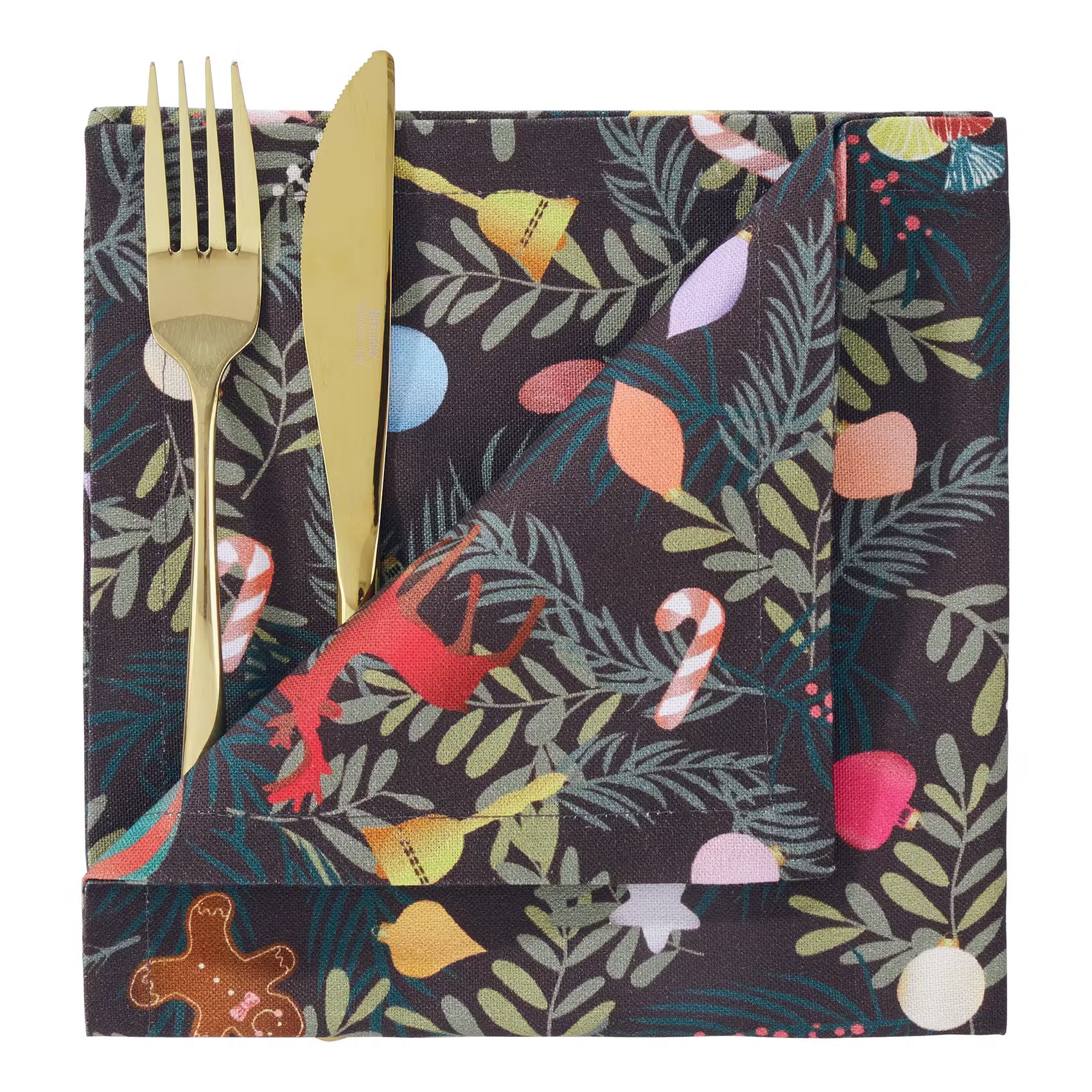 CHRISTMAS CHEERS Serviette 6er-Set