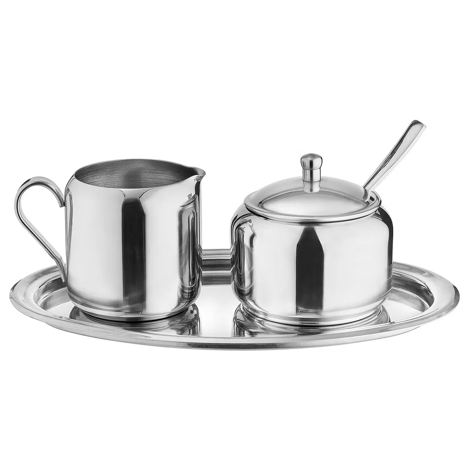 Sahne/Zucker auf Tablett RITZ 4er-Set