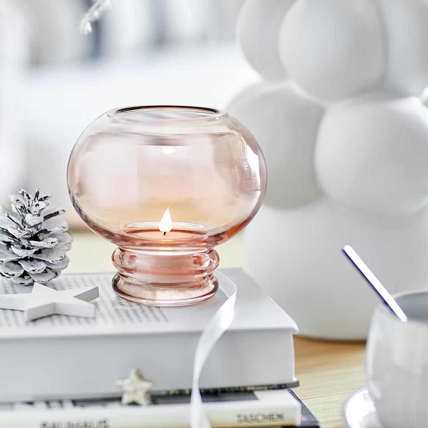 Windlicht BAUBLE 2er-Set