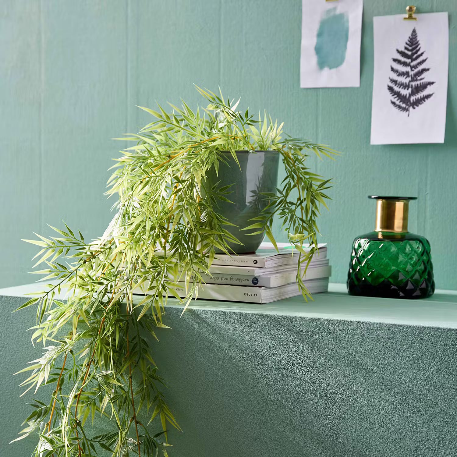Kunstblume FLORISTA Bambus 4er-Set
