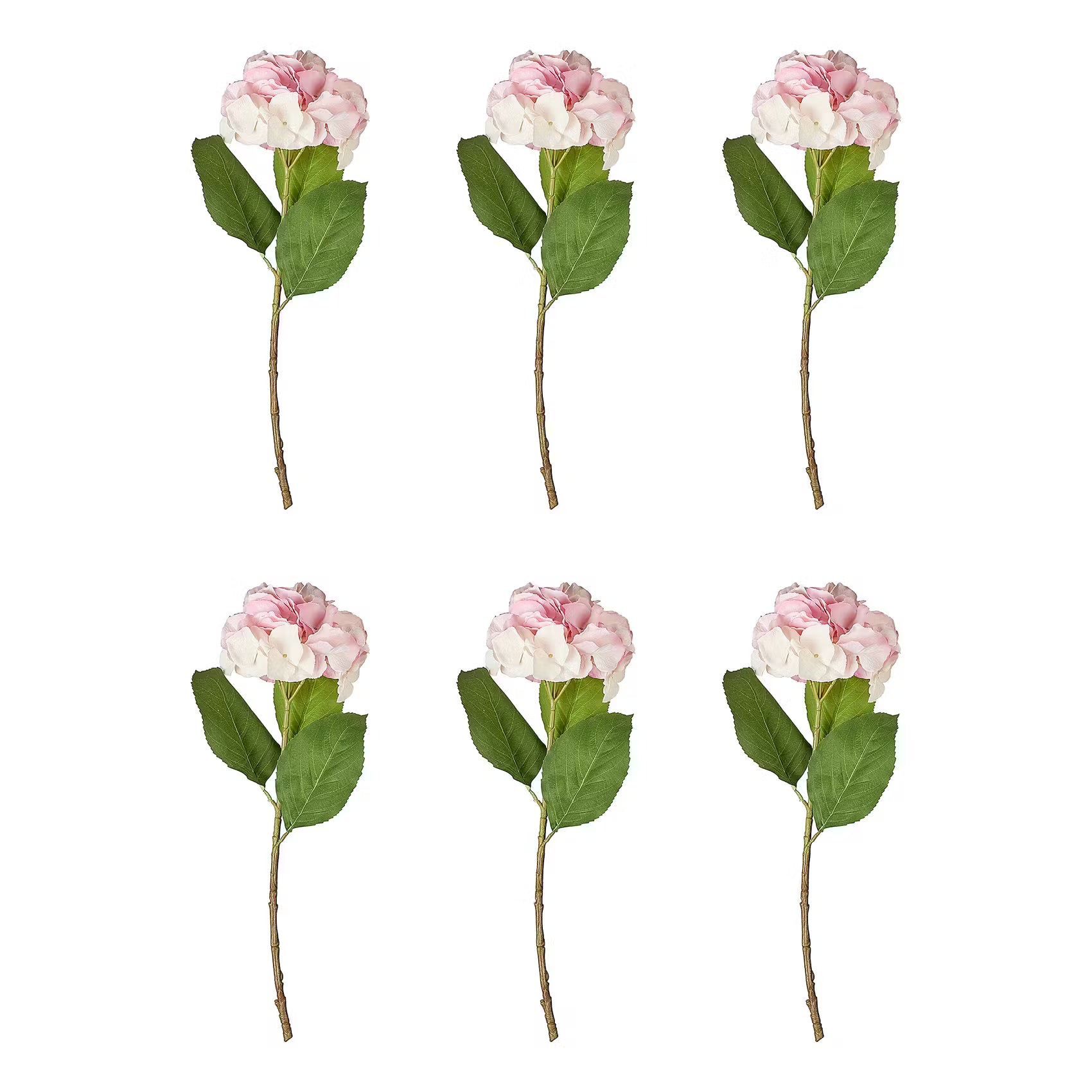 Kunstblume FLORISTA Hortensie 6er-Set