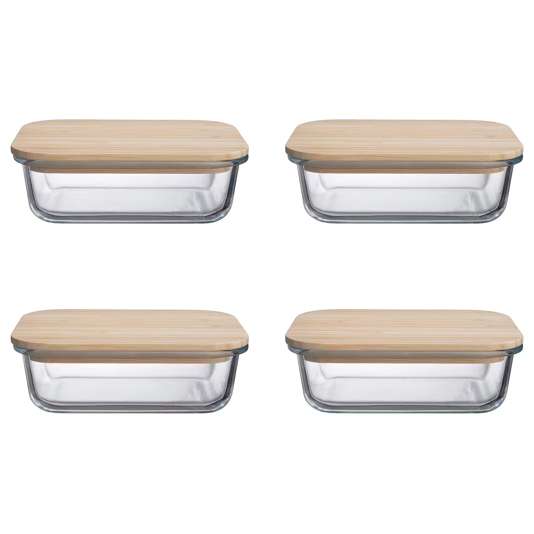 lunchbox bambus 🍱 NATURALS Lunchbox 4er-Set – Essen stilvoll verpackt – BUTLERS