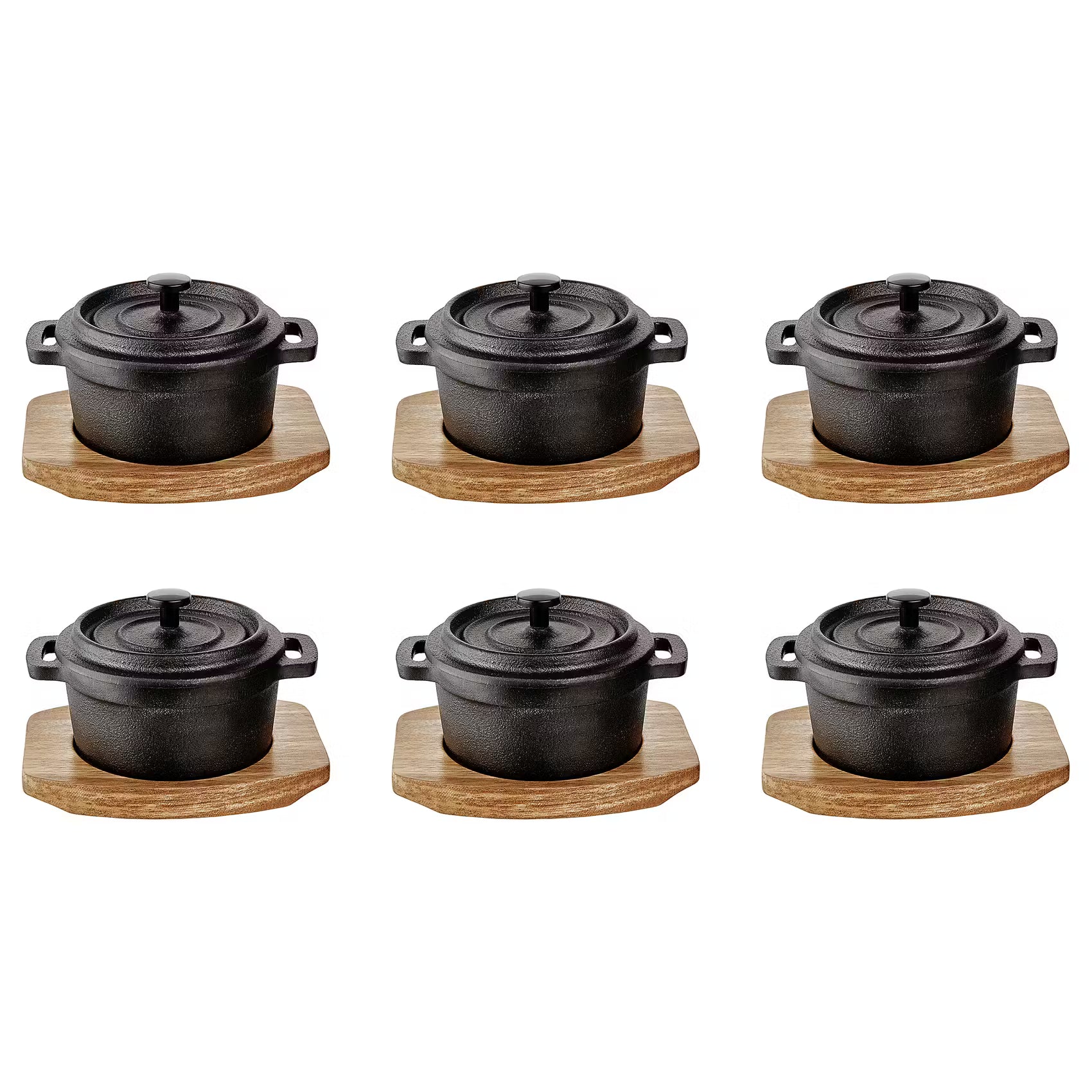 Serviertopf HOT IRON 6er-Set