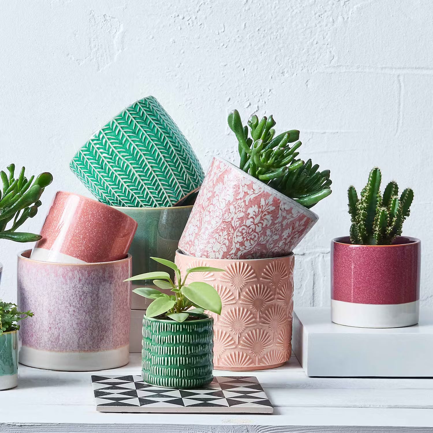 Blumentopf EARLY SPRING 4er-Set