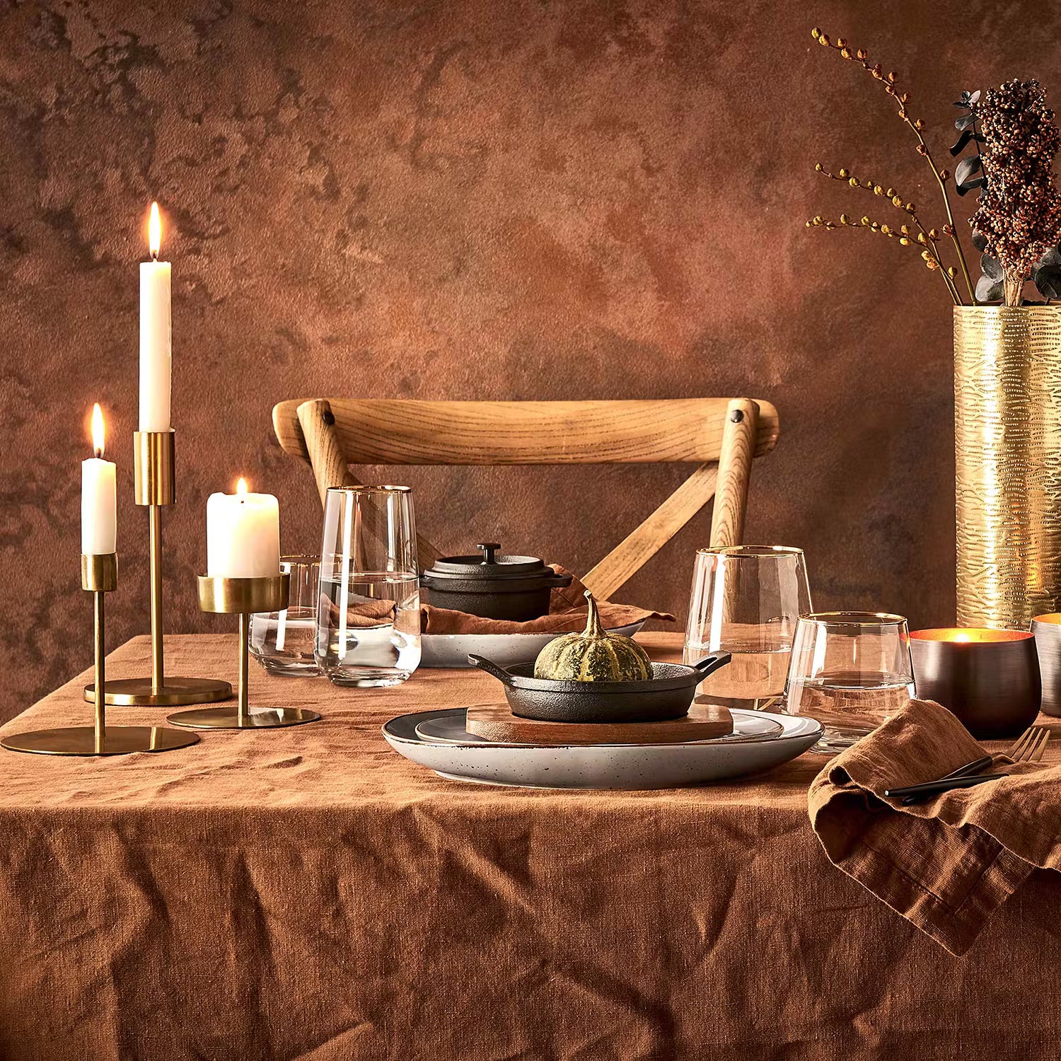 TOUCH OF GOLD Wasserglas 6er-Set